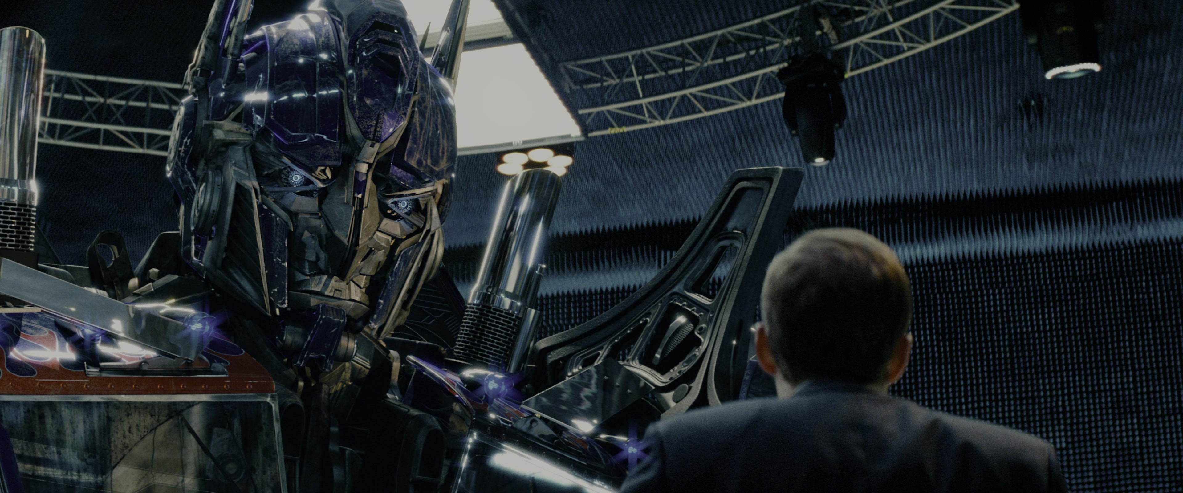 Transformers: Revenge of the Fallen (2009), wide, 2.40:1 — film still