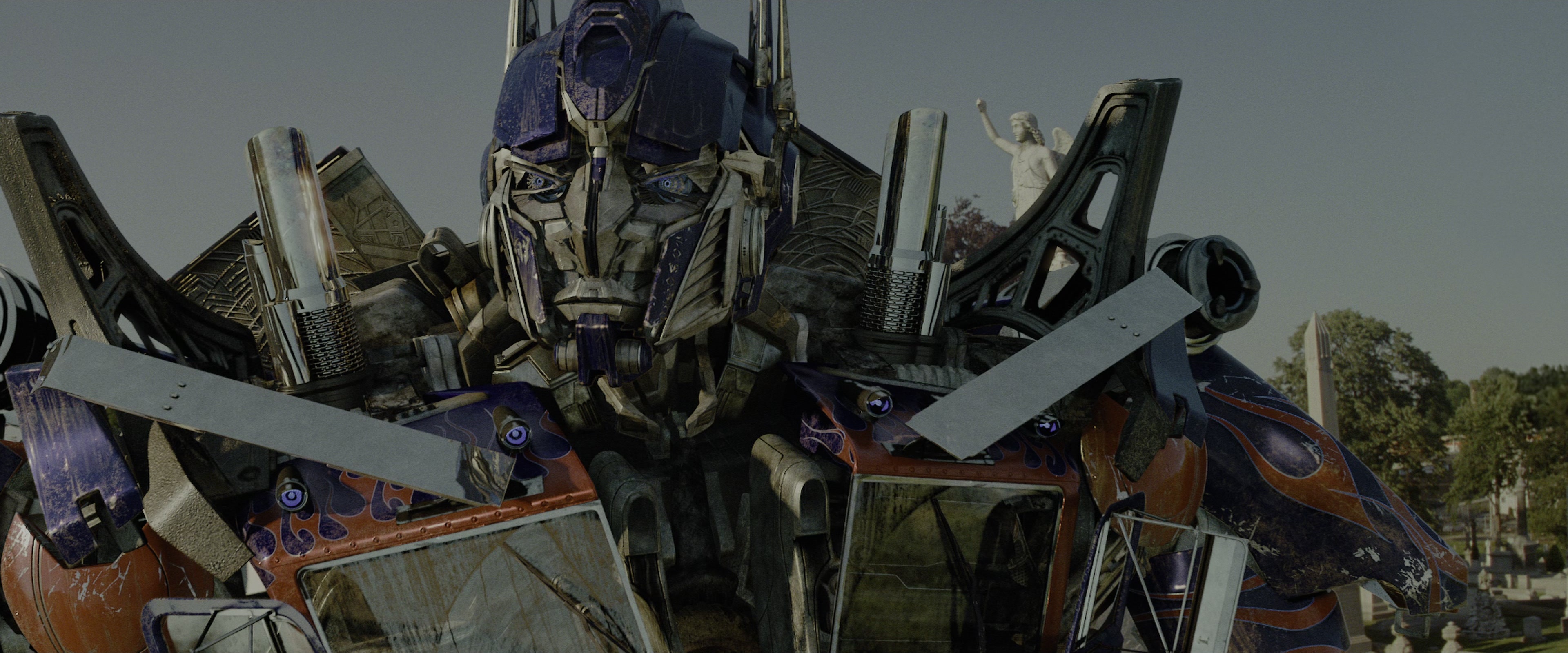 Transformers: Revenge of the Fallen (2009), wide, 2.40:1 — film still