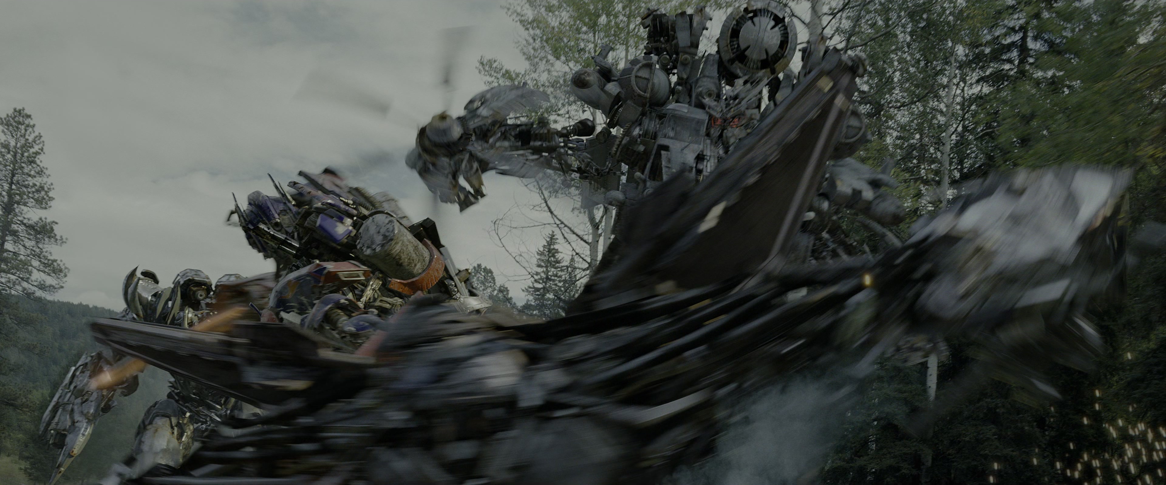 Transformers: Revenge of the Fallen (2009), wide, 2.40:1 — film still