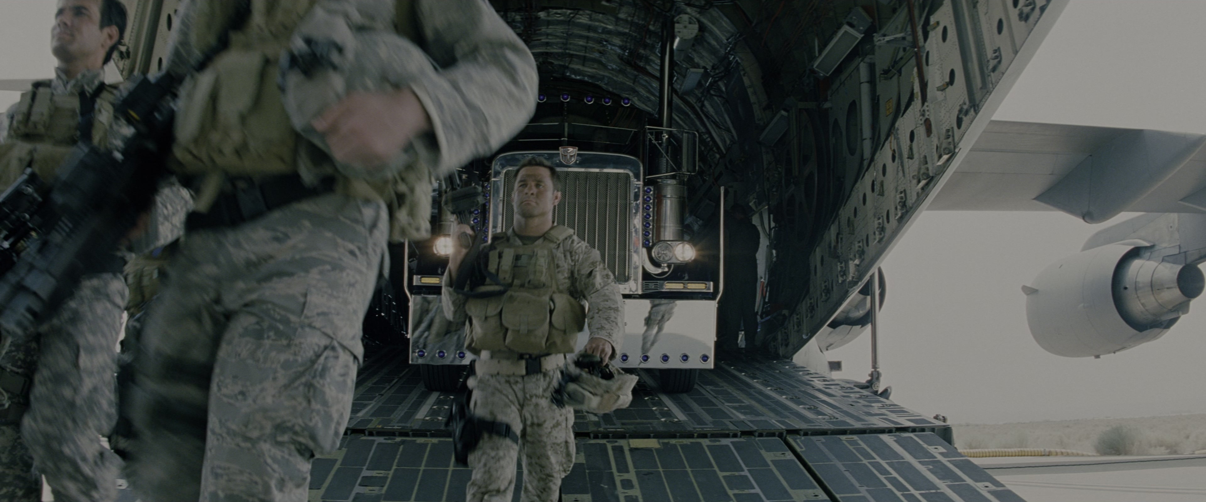 Transformers: Revenge of the Fallen (2009), wide, 2.40:1 — film still
