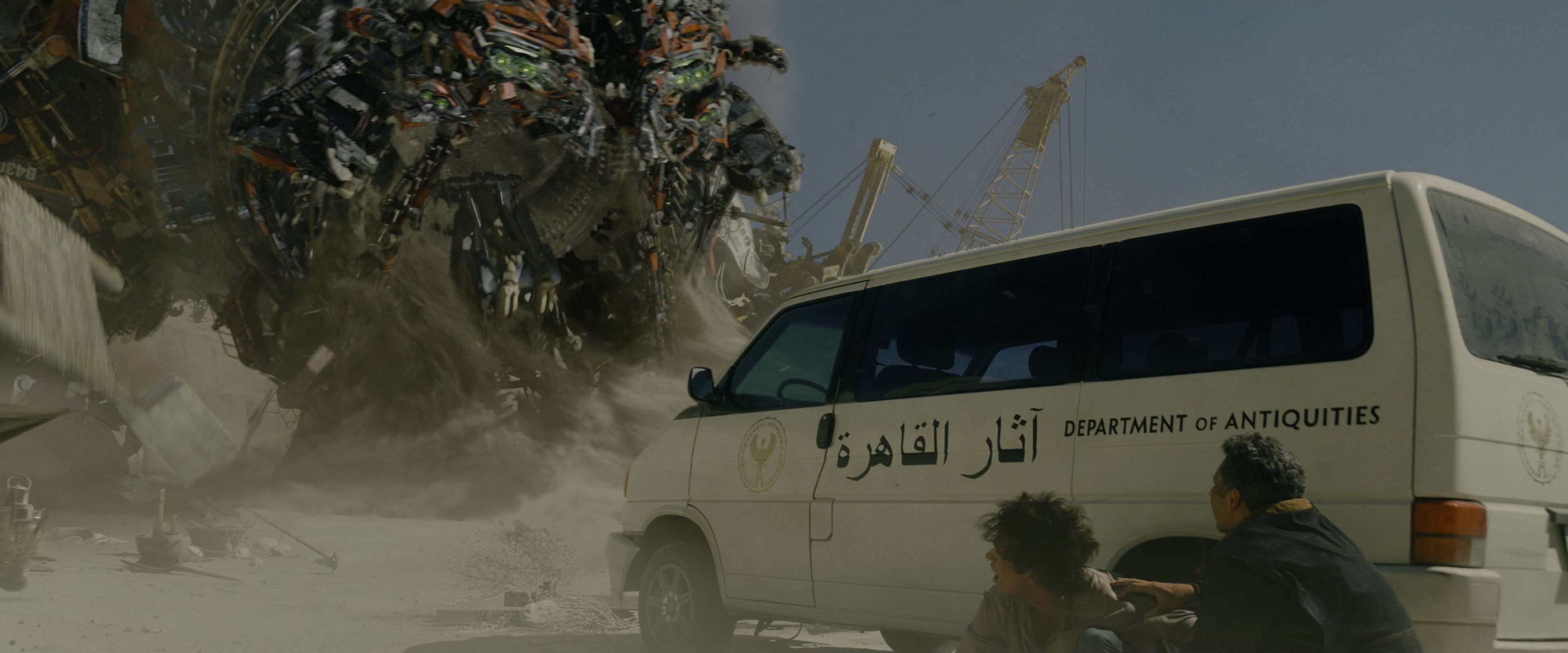 Transformers: Revenge of the Fallen (2009), wide, 2.40:1 — film still