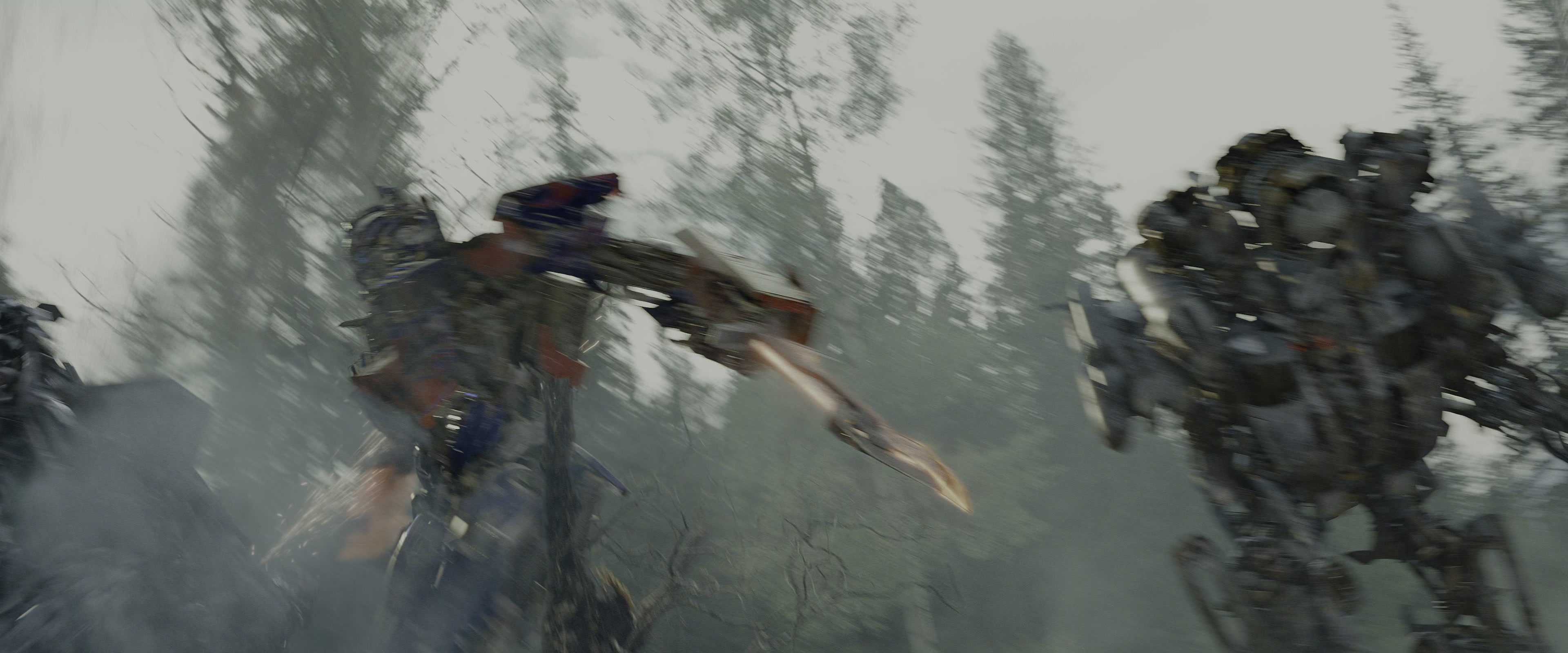 Transformers: Revenge of the Fallen (2009), wide, 2.40:1 — film still
