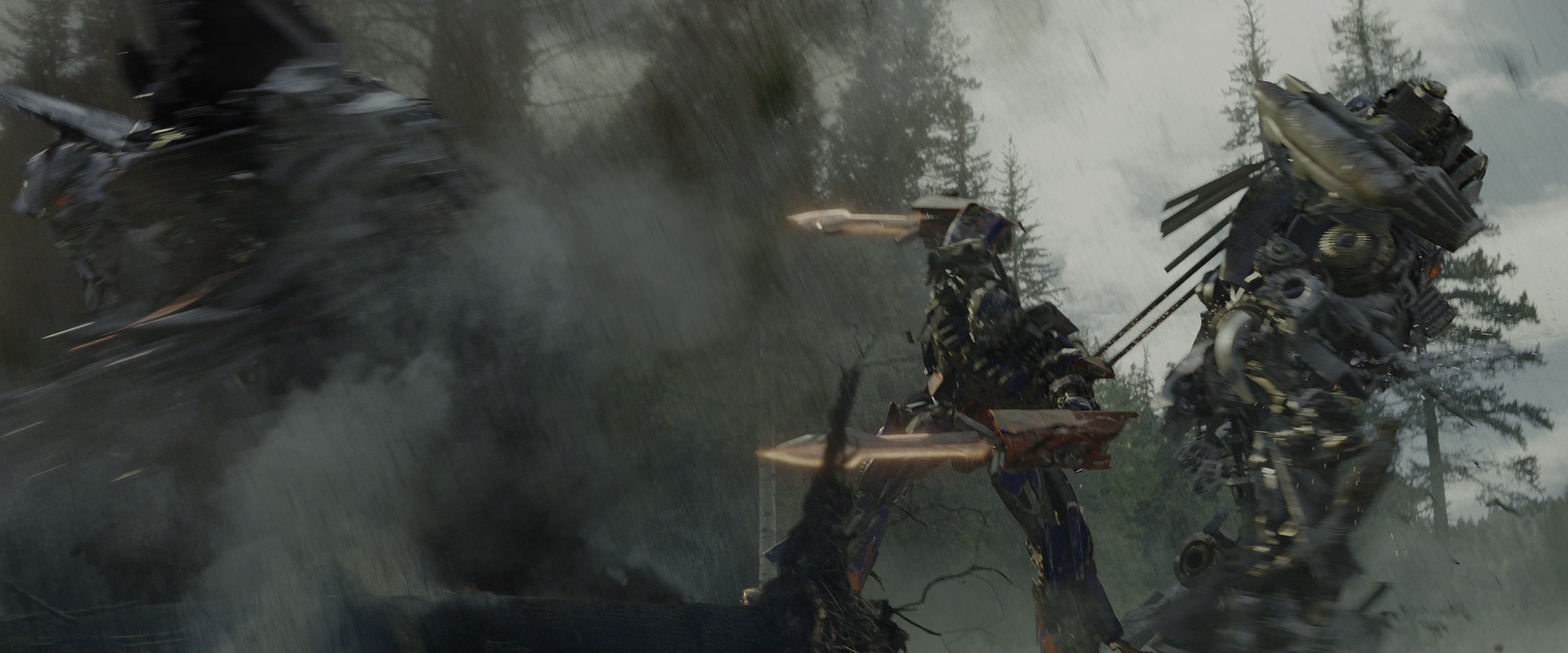 Transformers: Revenge of the Fallen (2009), wide, 2.40:1 — film still