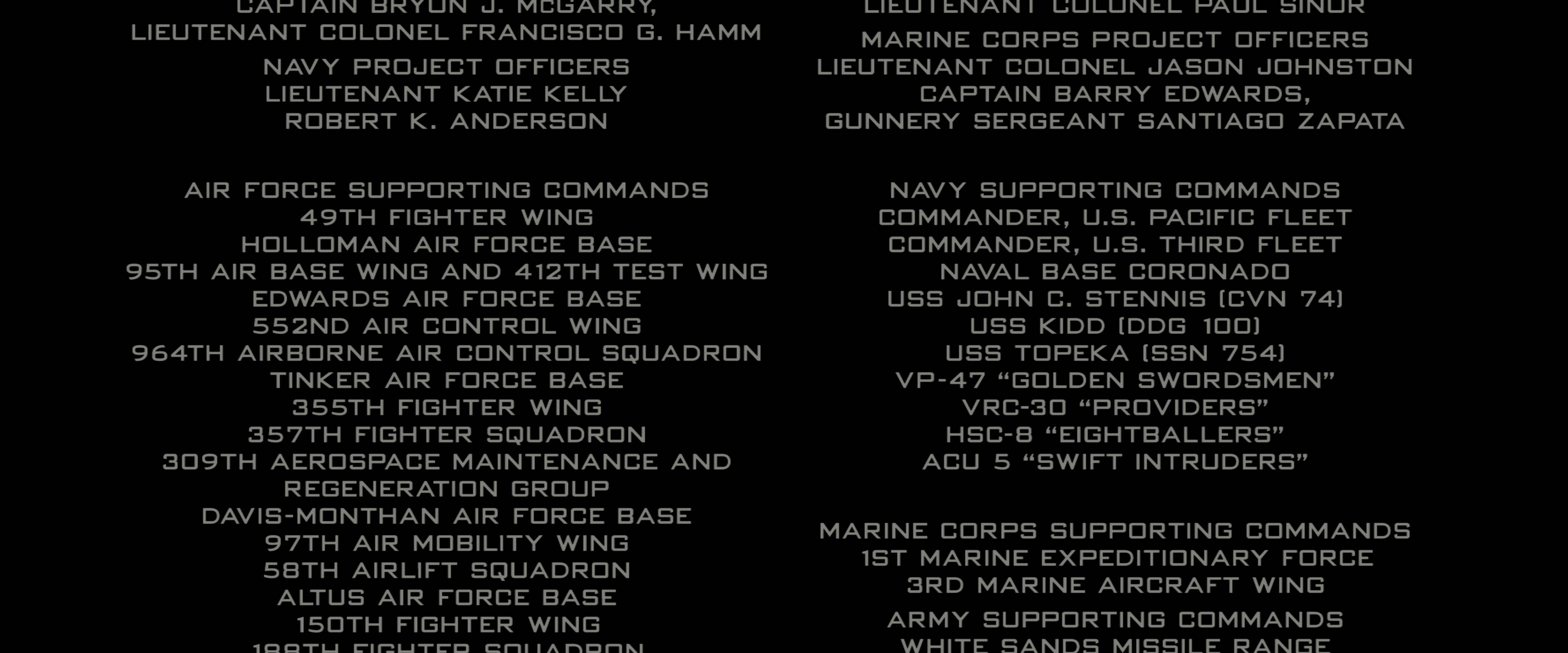 Transformers: Revenge of the Fallen (2009), wide, 2.40:1 — film still
