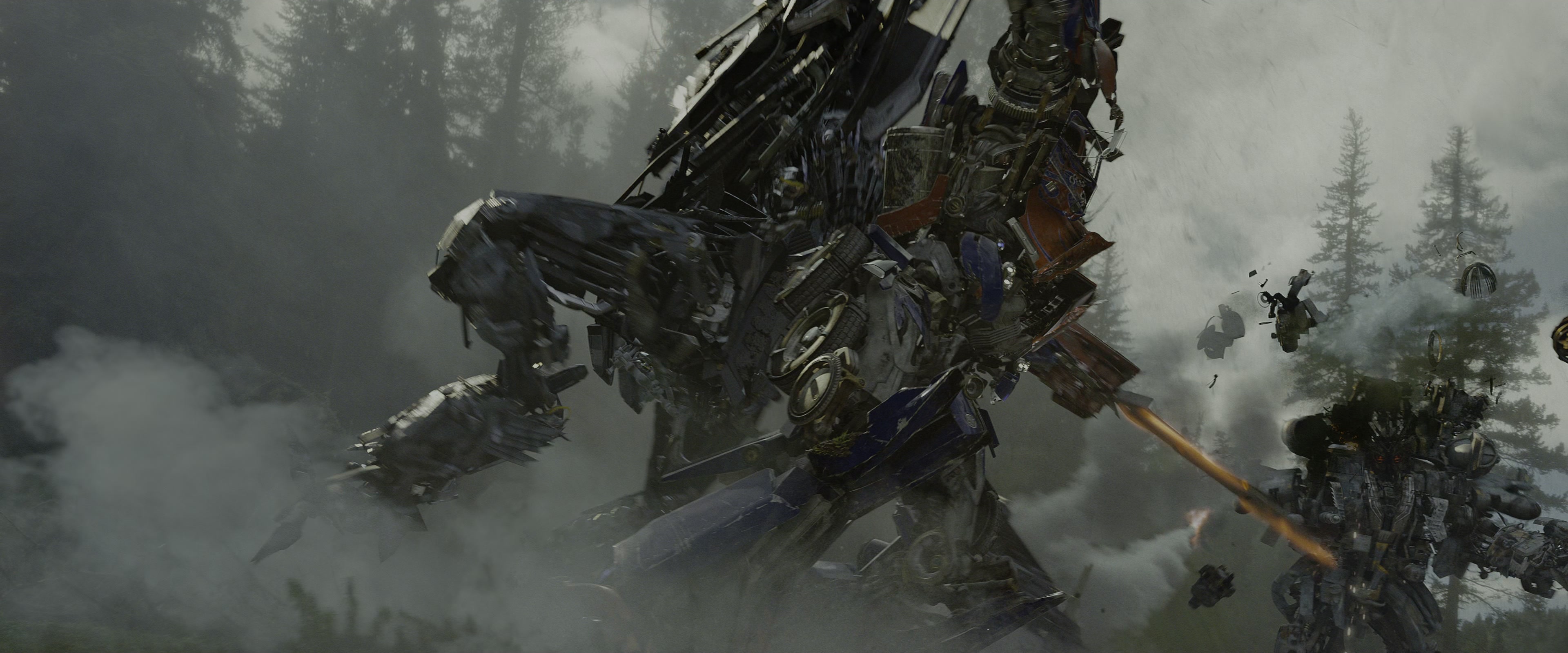 Transformers: Revenge of the Fallen (2009), wide, 2.40:1 — film still