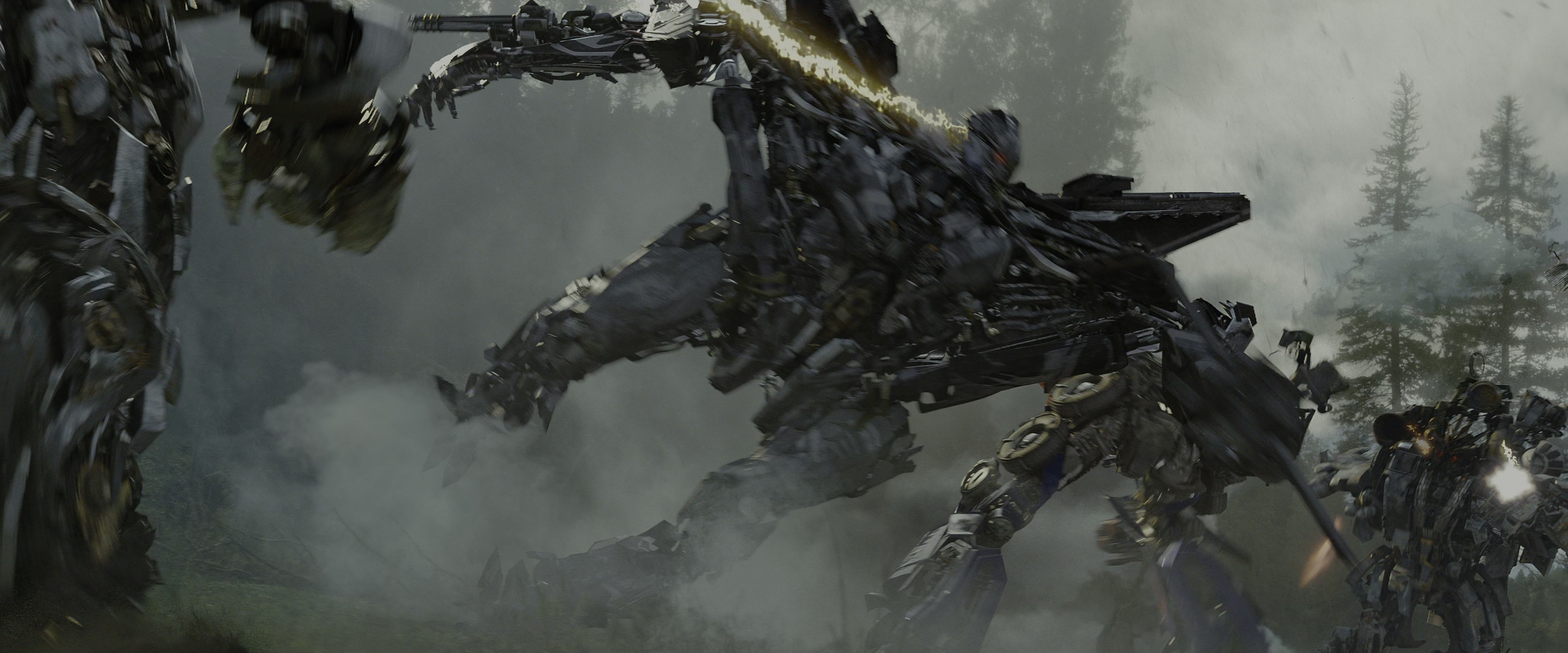 Transformers: Revenge of the Fallen (2009), wide, 2.40:1 — film still