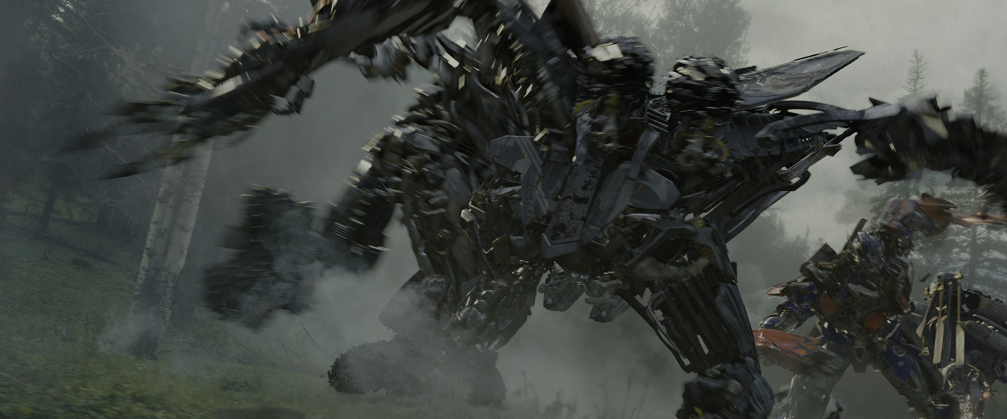 Transformers: Revenge of the Fallen (2009), wide, 2.40:1 — film still