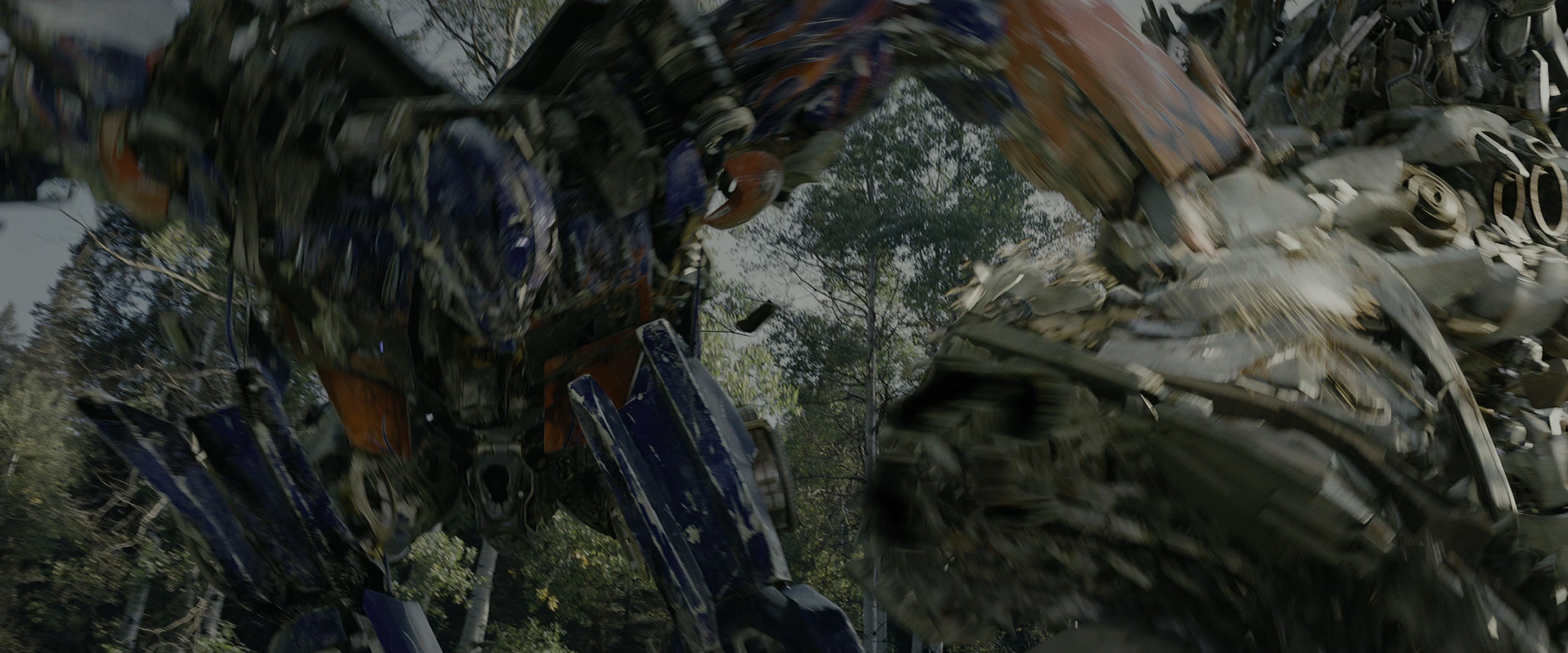 Transformers: Revenge of the Fallen (2009), wide, 2.40:1 — film still
