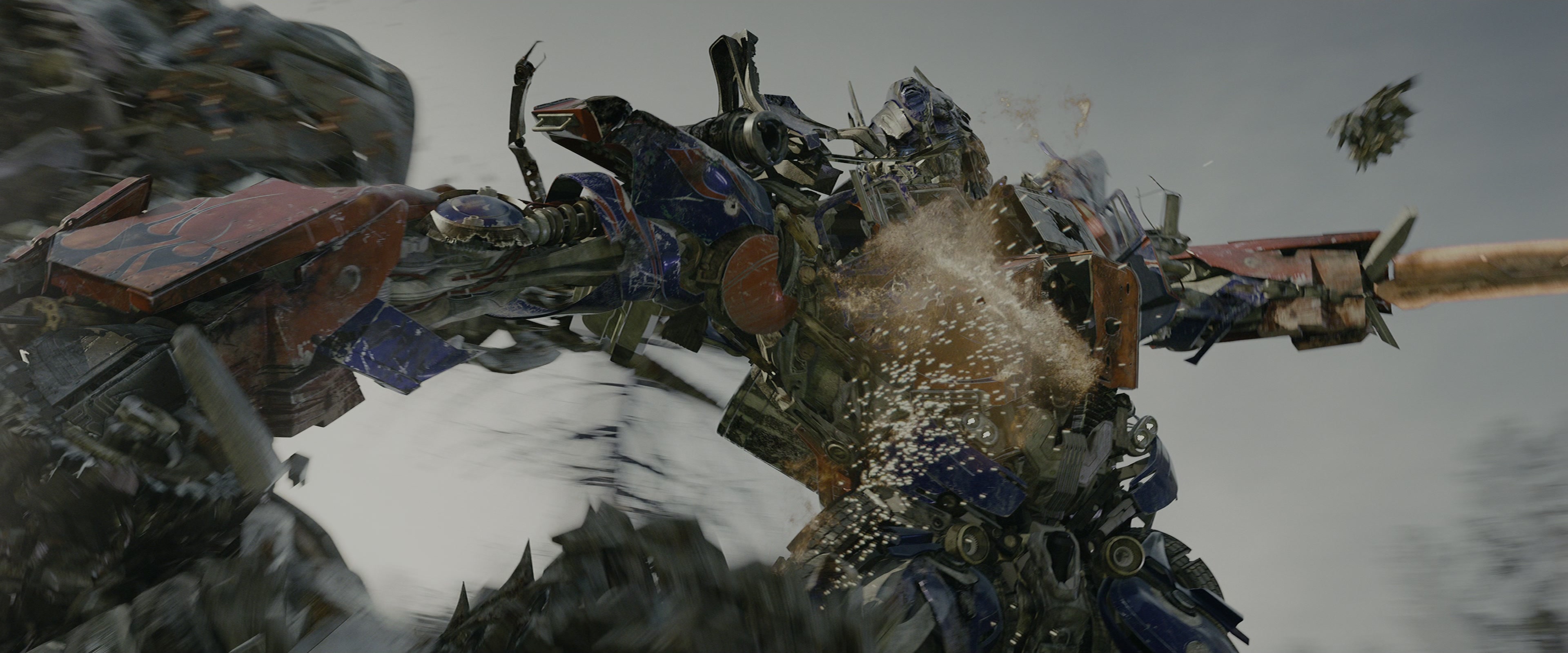 Transformers: Revenge of the Fallen (2009), wide, 2.40:1 — film still