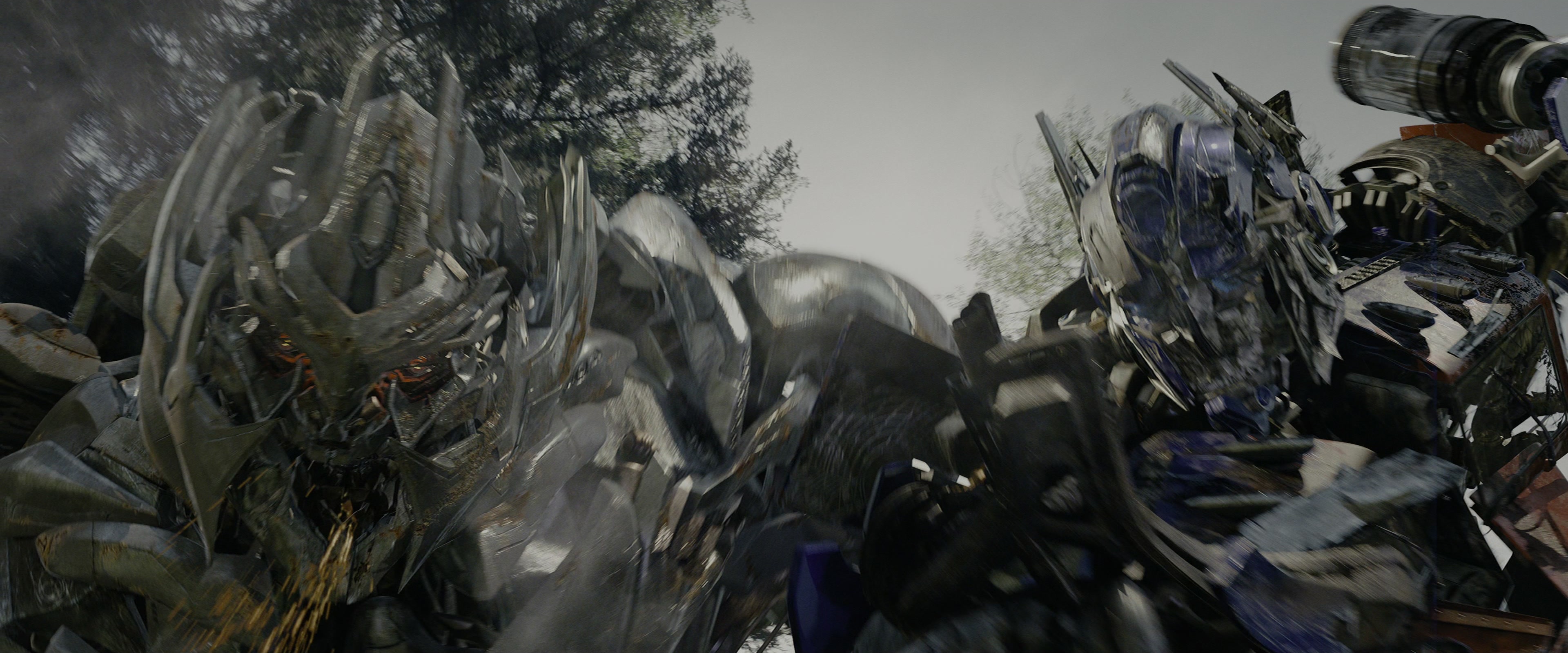 Transformers: Revenge of the Fallen (2009), wide, 2.40:1 — film still
