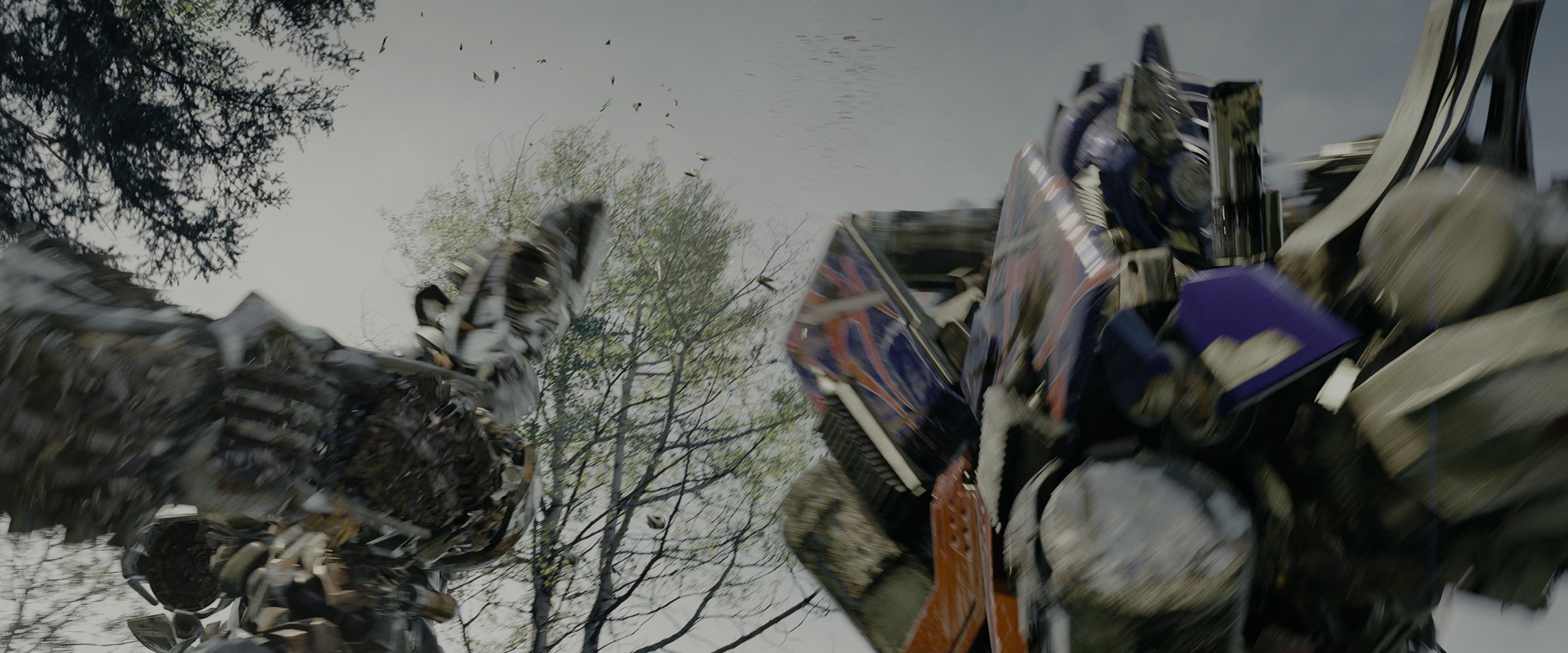 Transformers: Revenge of the Fallen (2009), wide, 2.40:1 — film still