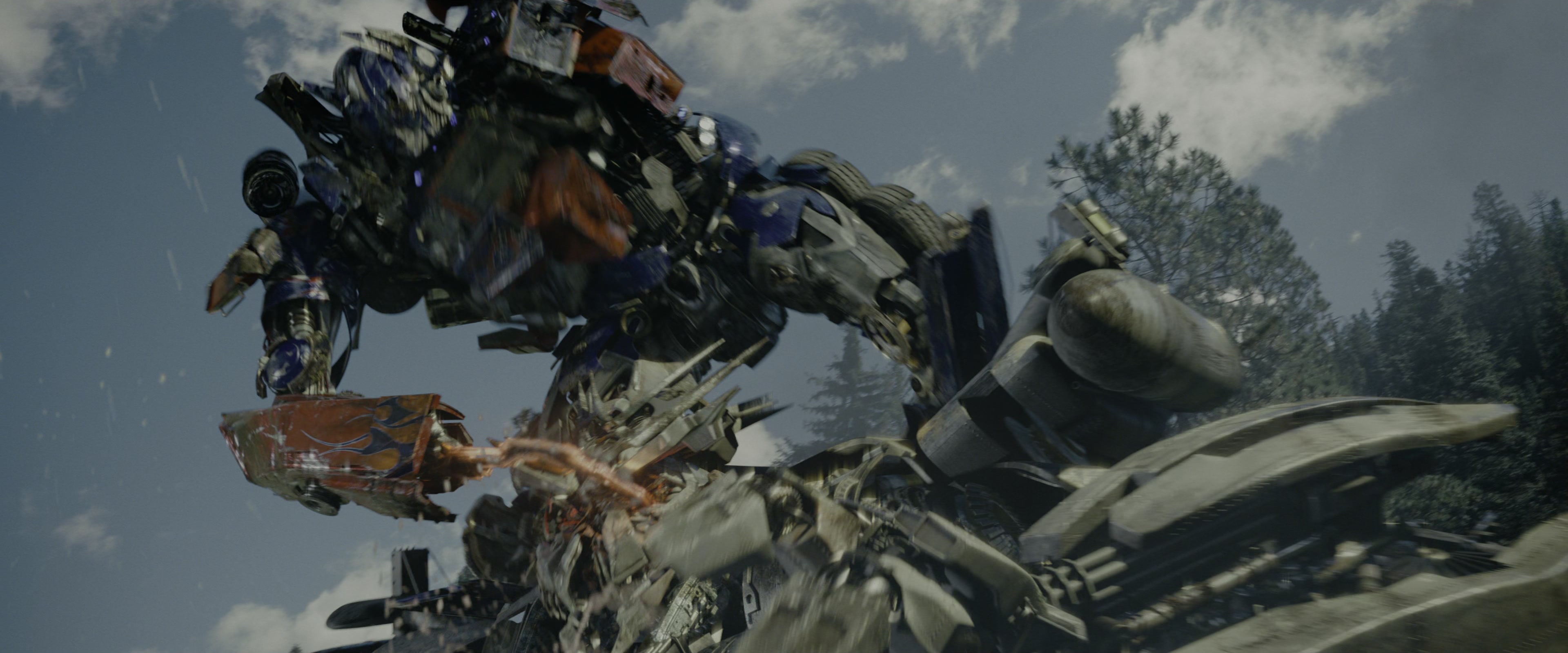 Transformers: Revenge of the Fallen (2009), wide, 2.40:1 — film still