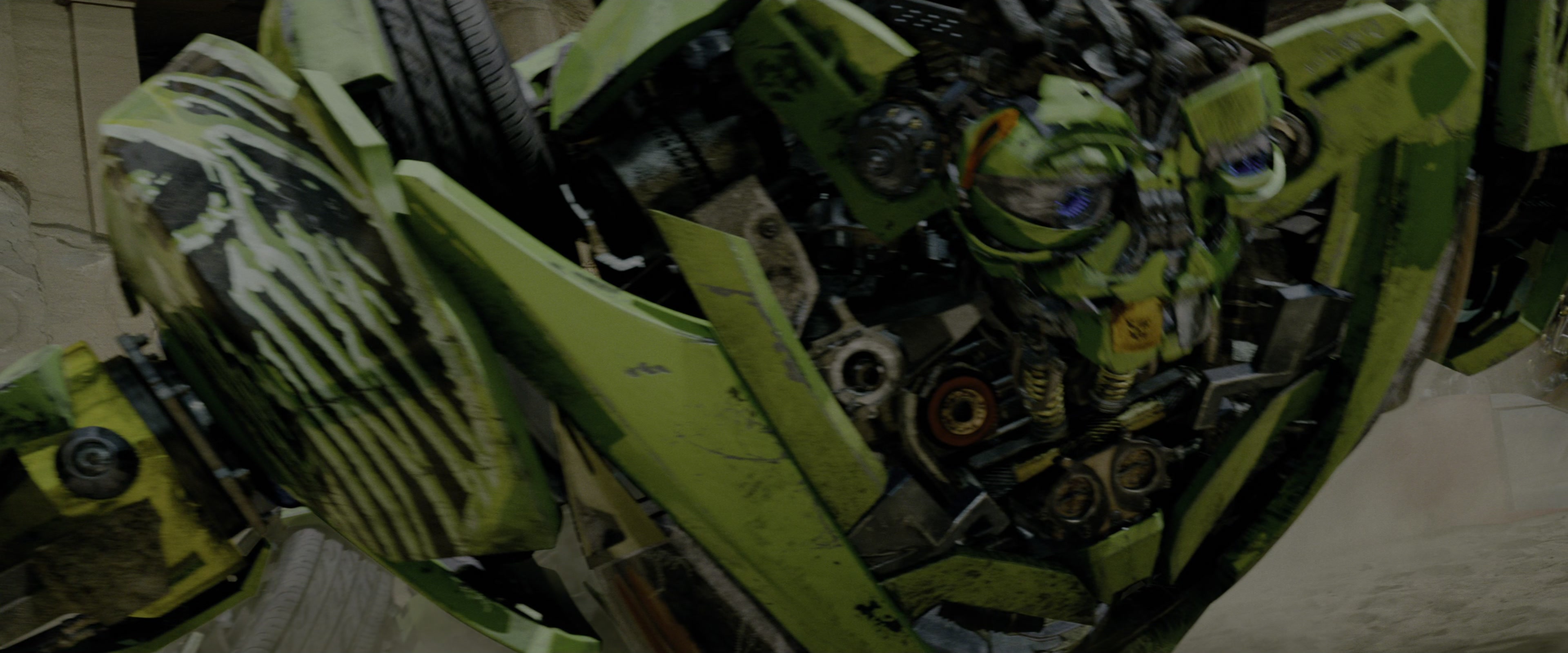 Transformers: Revenge of the Fallen (2009), wide, 2.40:1 — film still