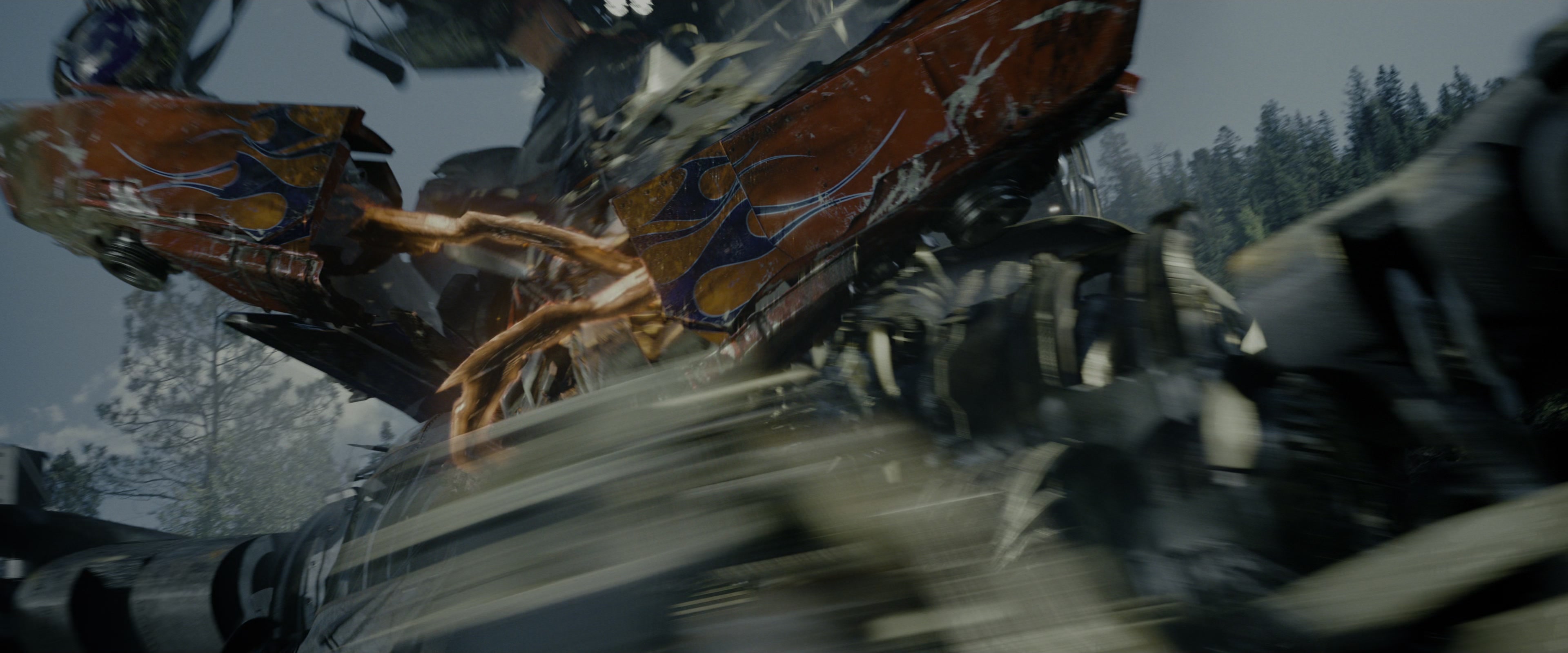 Transformers: Revenge of the Fallen (2009), wide, 2.40:1 — film still