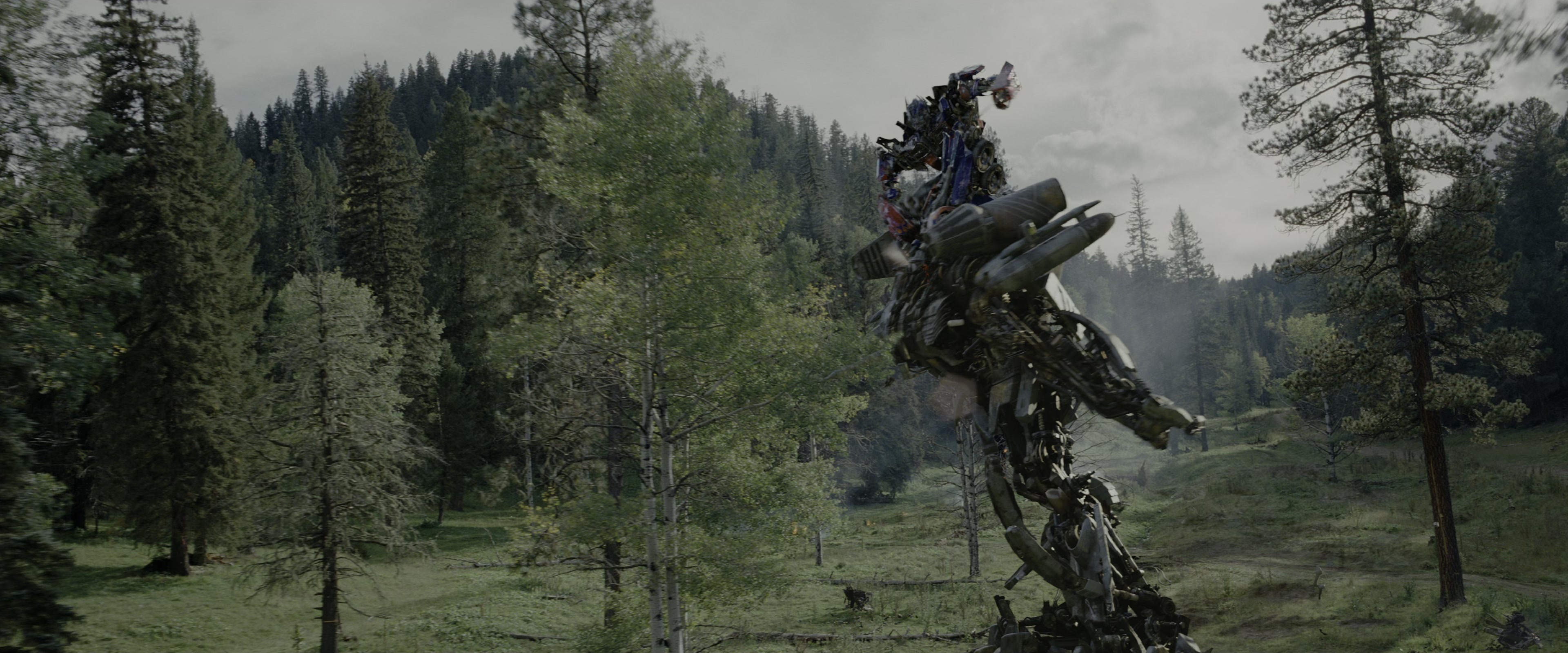 Transformers: Revenge of the Fallen (2009), wide, 2.40:1 — film still