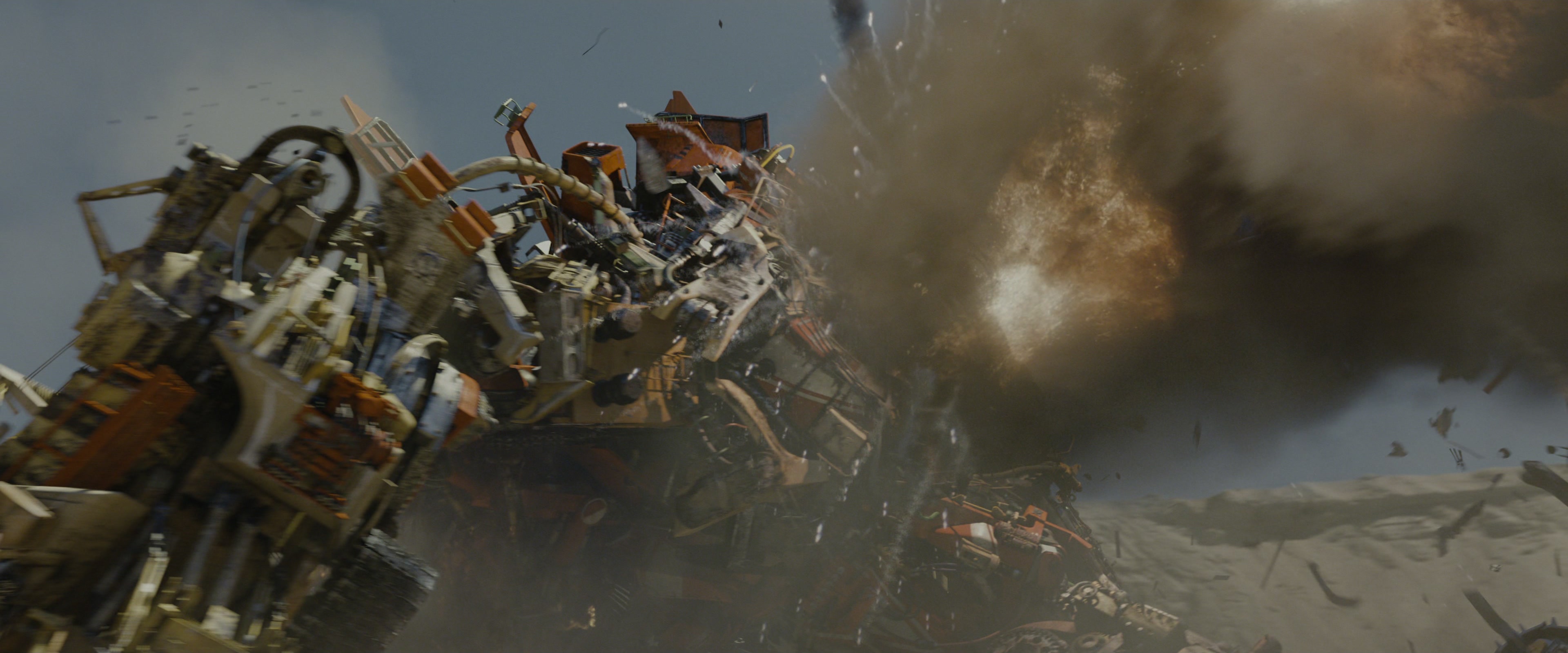 Transformers: Revenge of the Fallen (2009), wide, 2.40:1 — film still