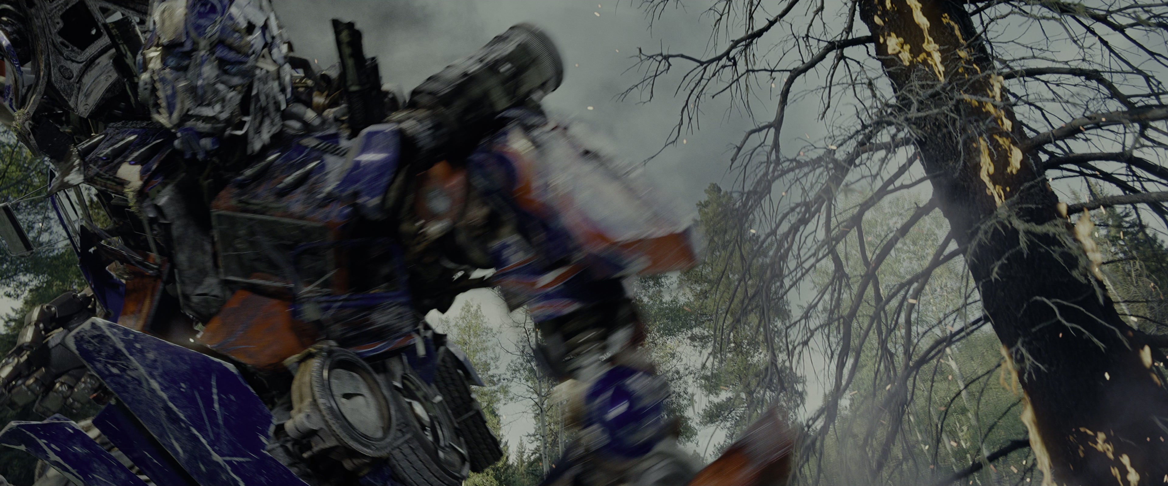 Transformers: Revenge of the Fallen (2009), wide, 2.40:1 — film still