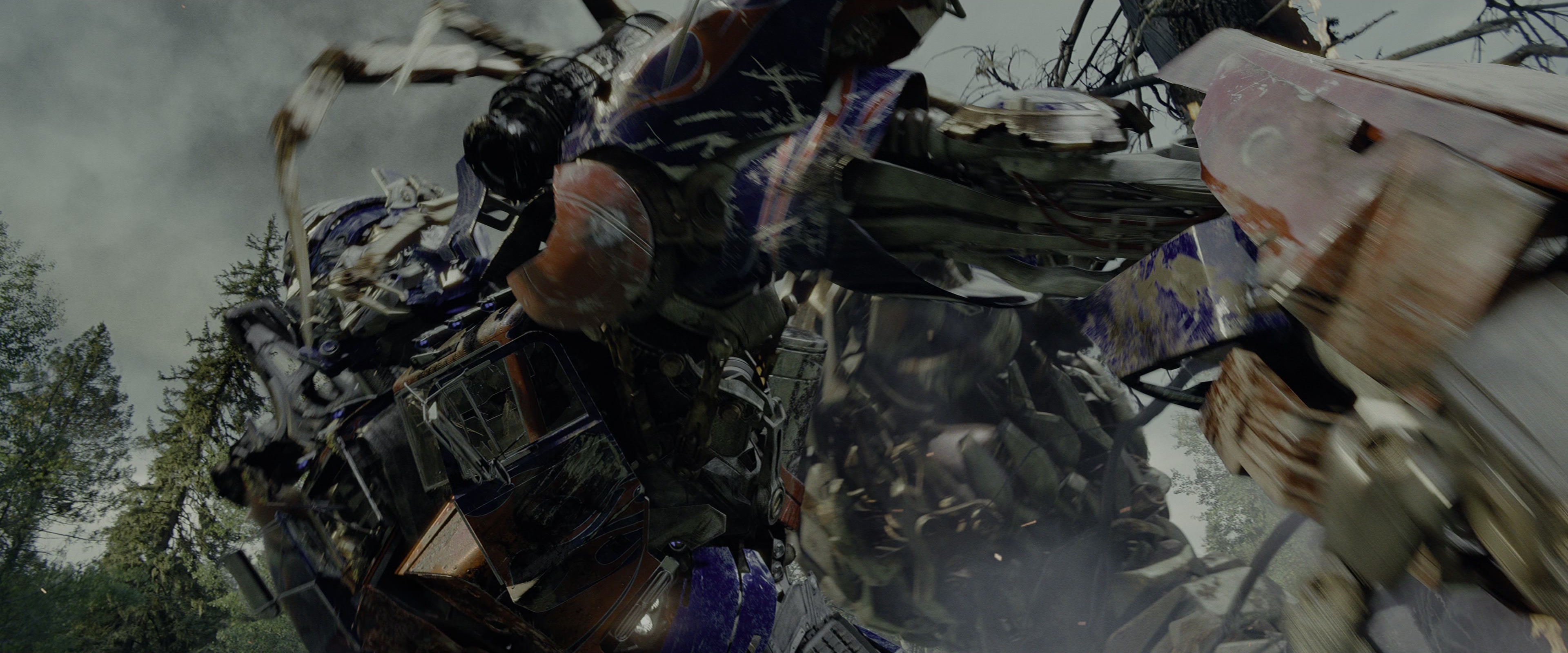 Transformers: Revenge of the Fallen (2009), wide, 2.40:1 — film still