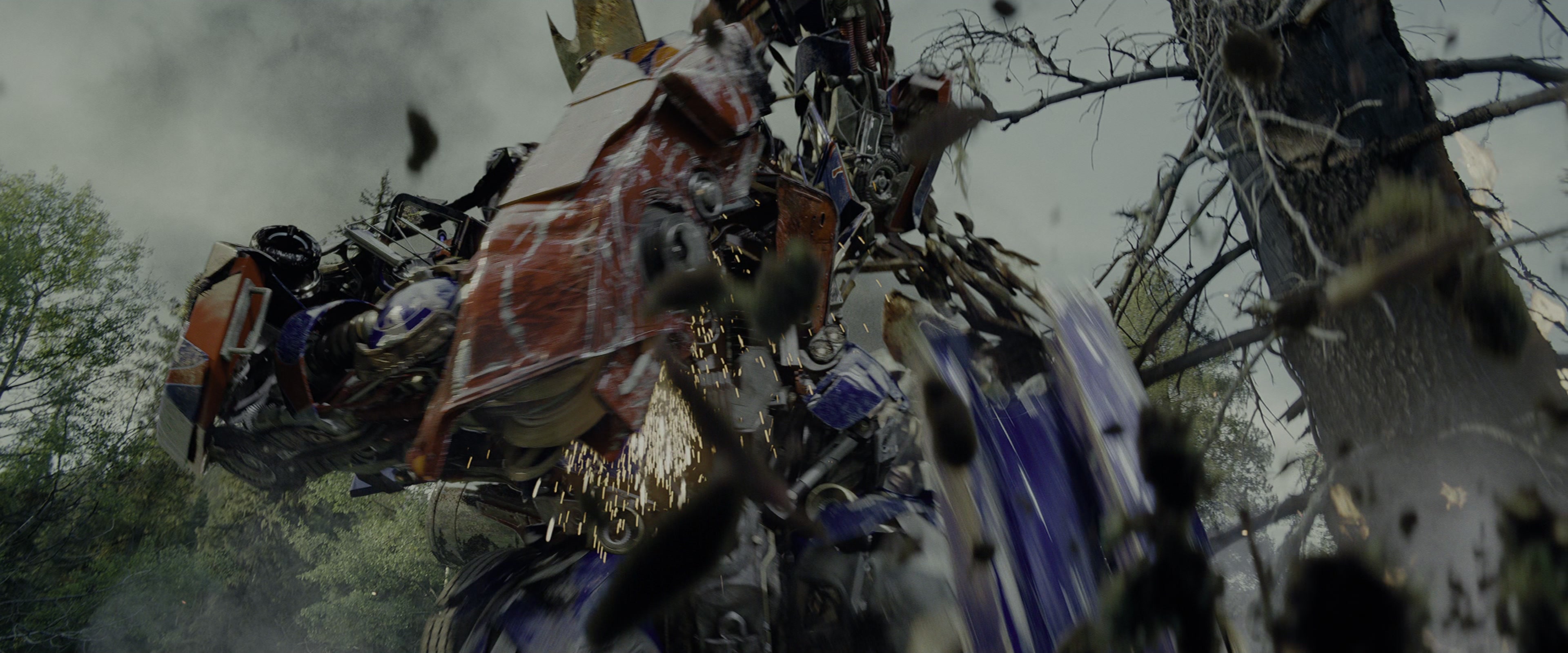 Transformers: Revenge of the Fallen (2009), wide, 2.40:1 — film still