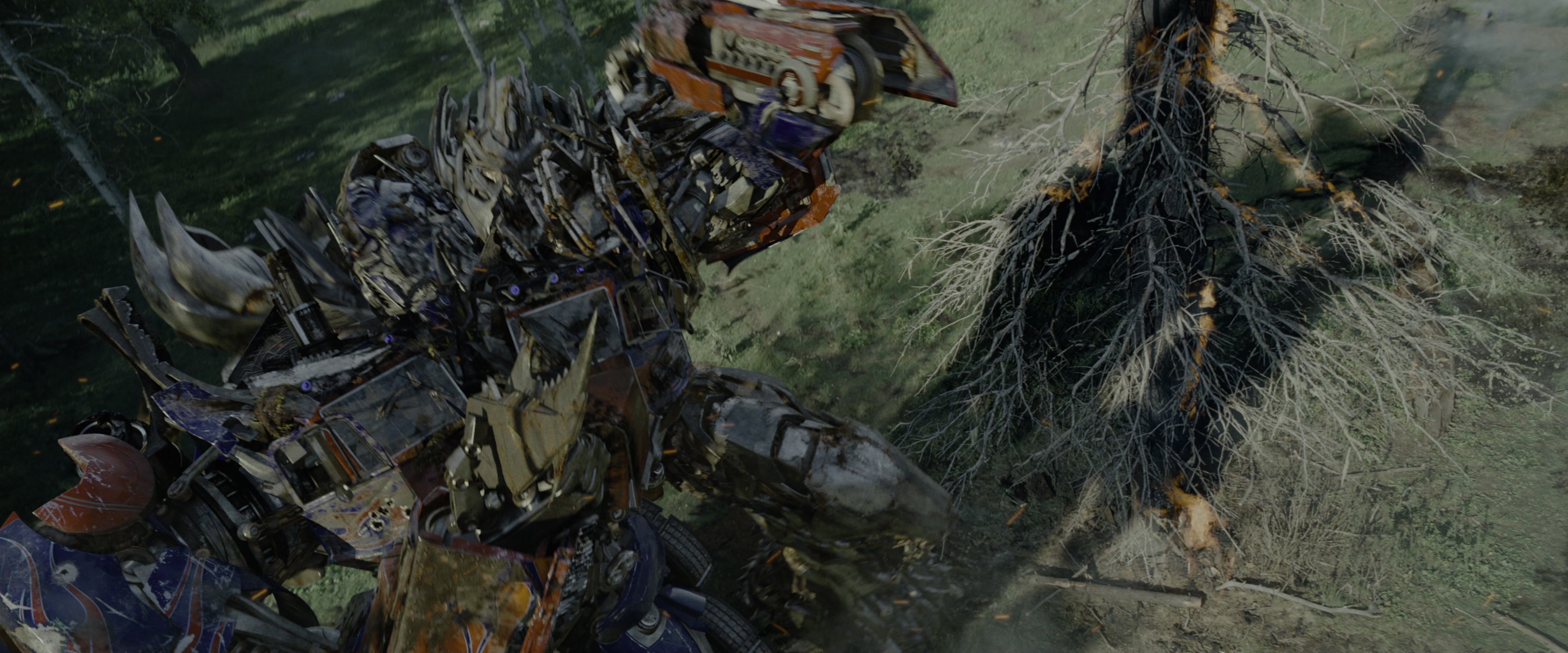 Transformers: Revenge of the Fallen (2009), wide, 2.40:1 — film still
