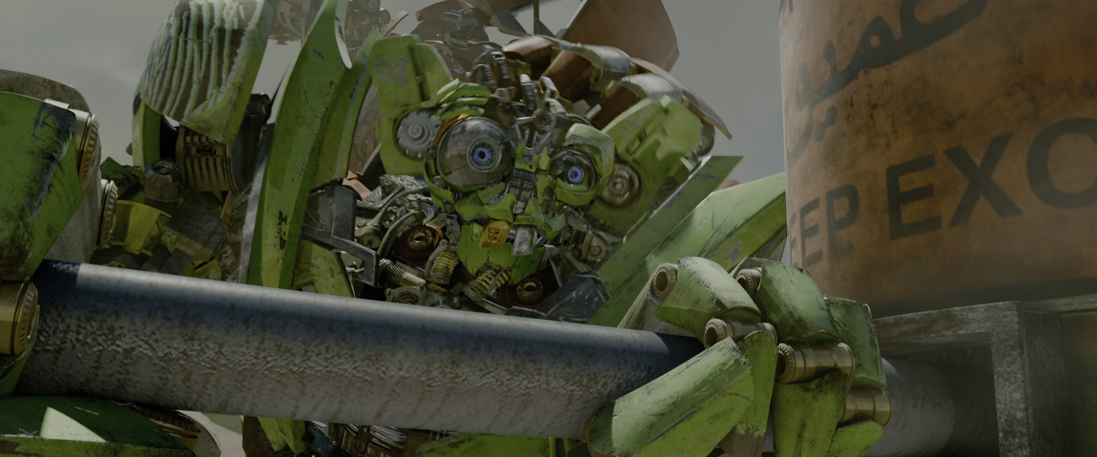 Transformers: Revenge of the Fallen (2009), wide, 2.40:1 — film still