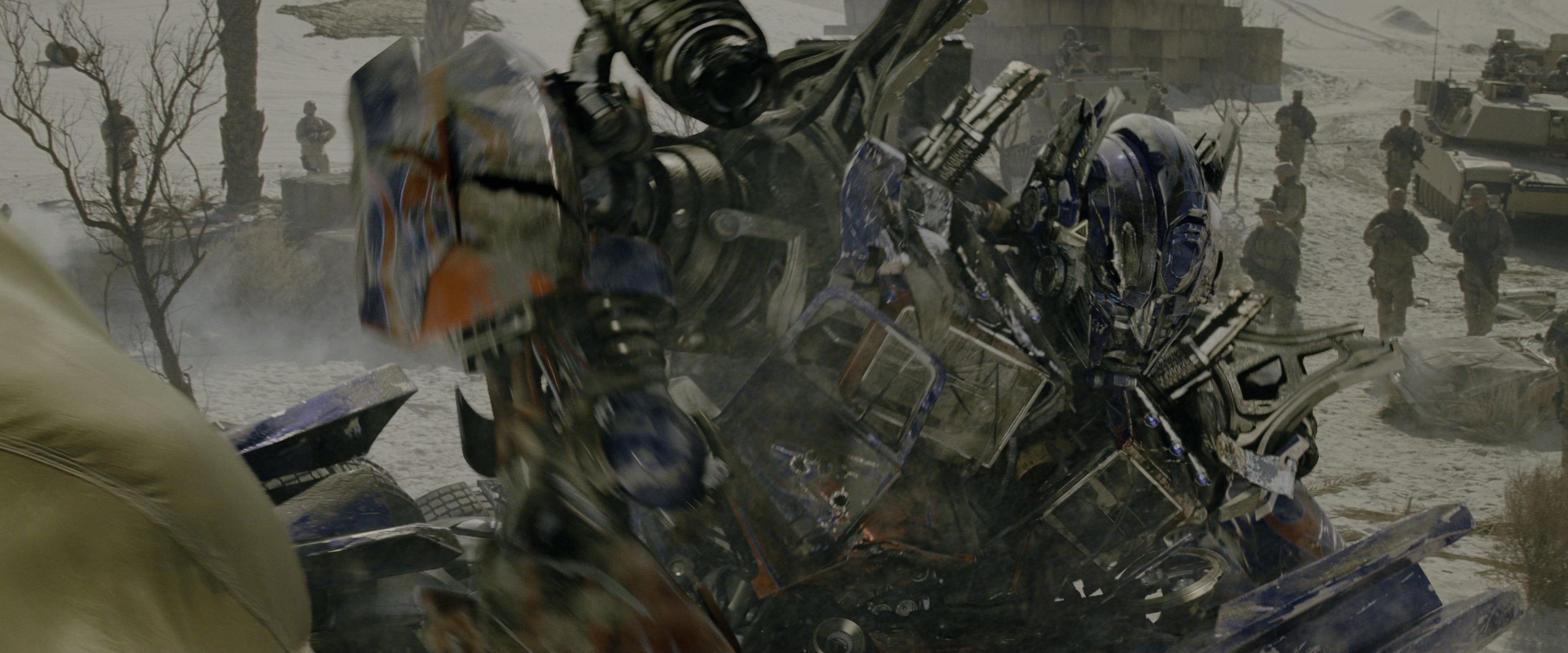 Transformers: Revenge of the Fallen (2009), wide, 2.40:1 — film still