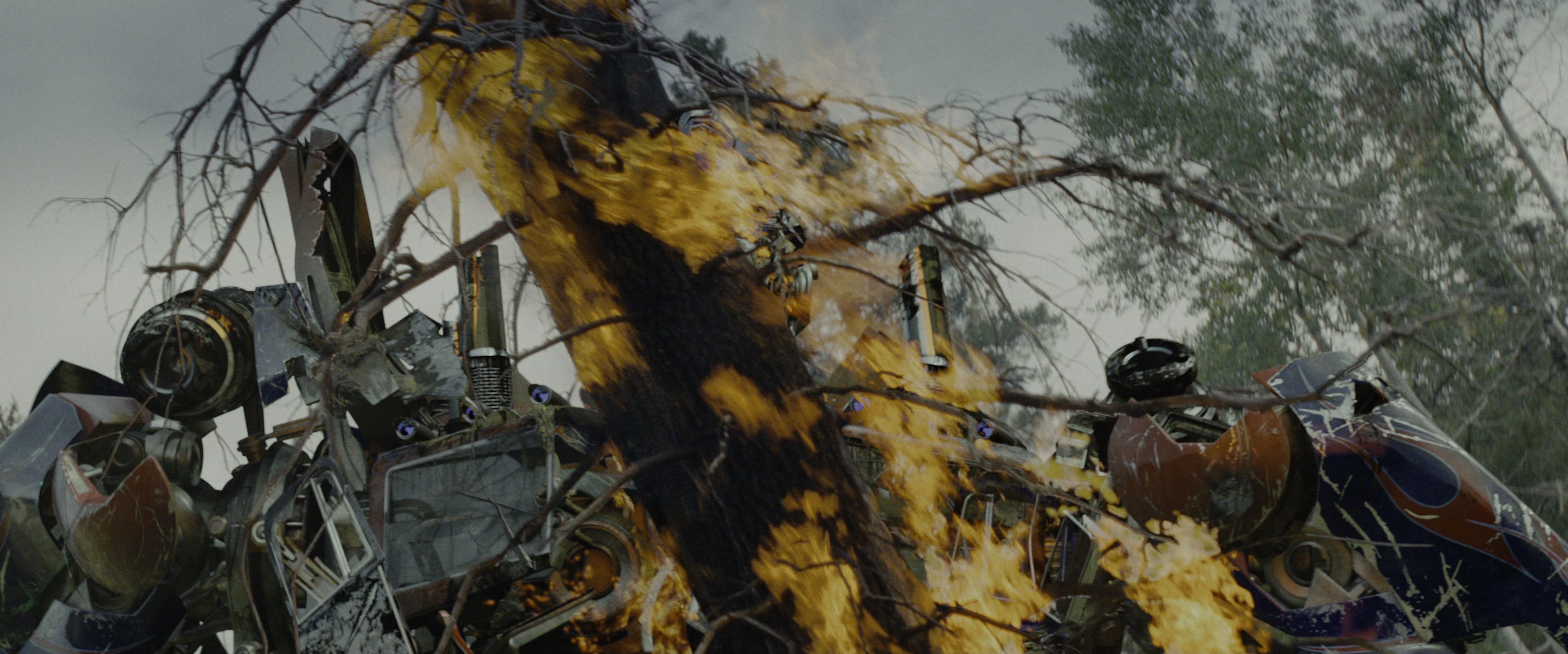 Transformers: Revenge of the Fallen (2009), wide, 2.40:1 — film still