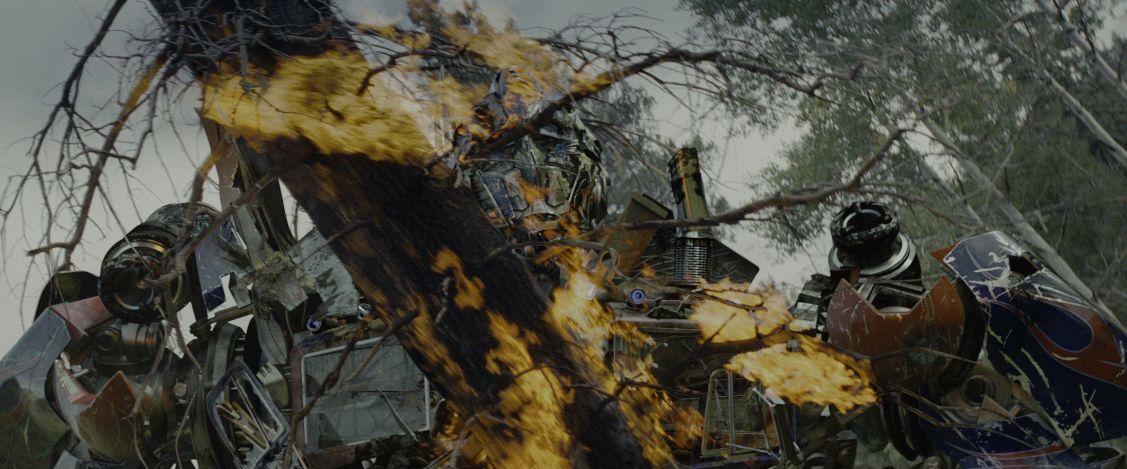 Transformers: Revenge of the Fallen (2009), wide, 2.40:1 — film still