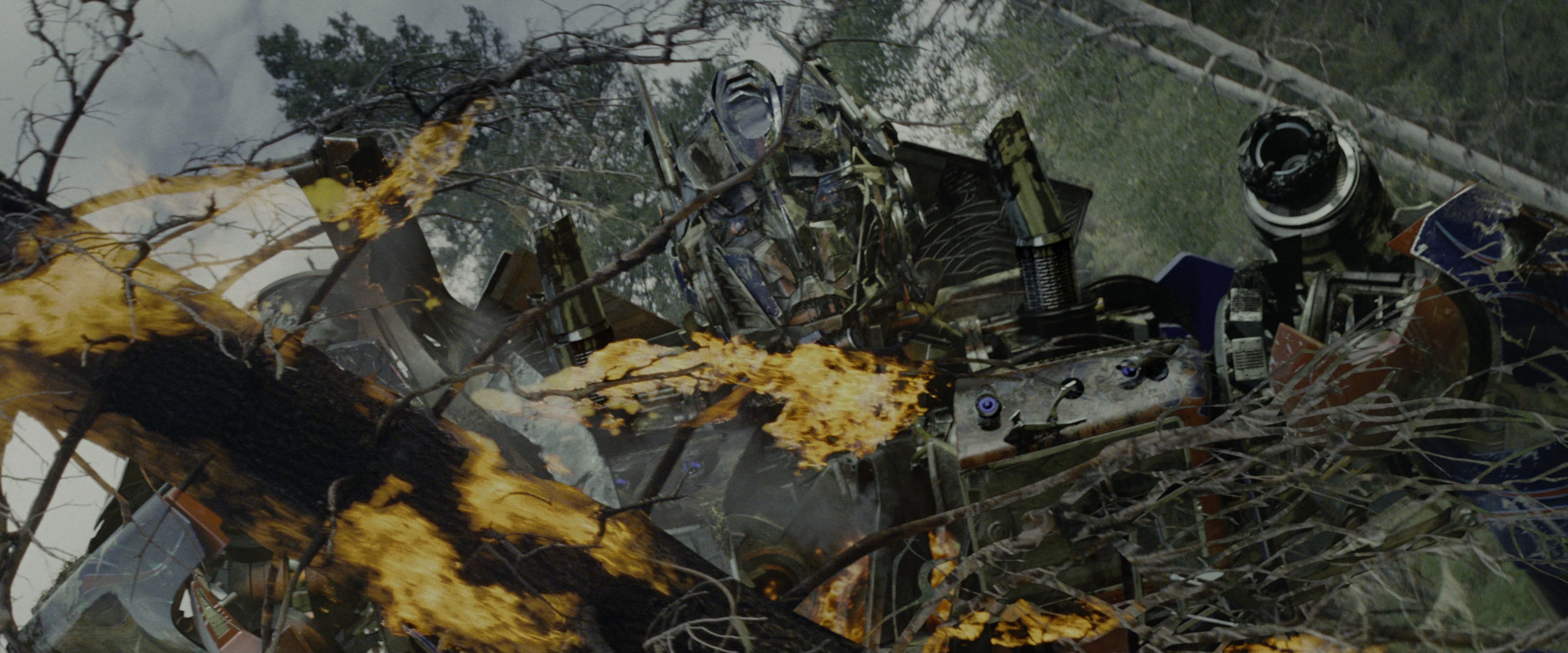 Transformers: Revenge of the Fallen (2009), wide, 2.40:1 — film still