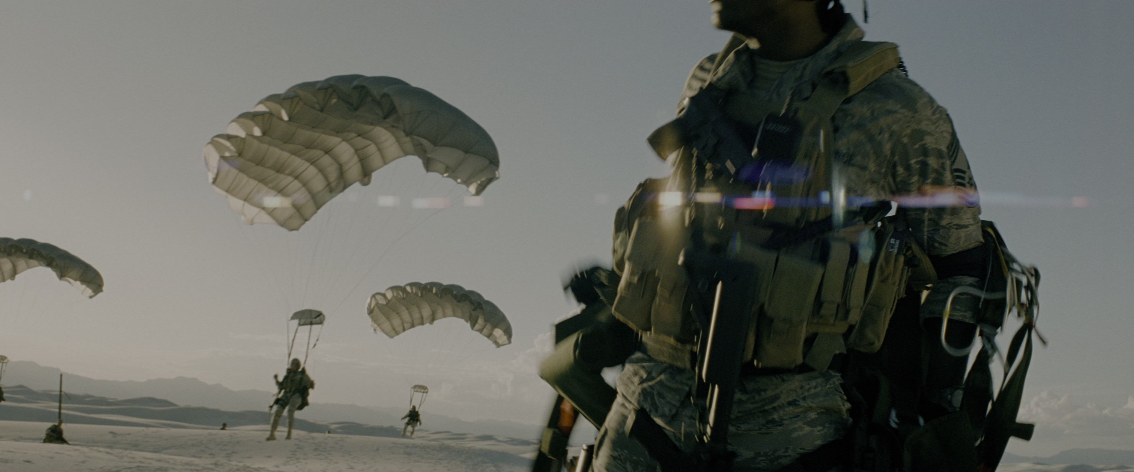 Transformers: Revenge of the Fallen (2009), wide, 2.40:1 — film still