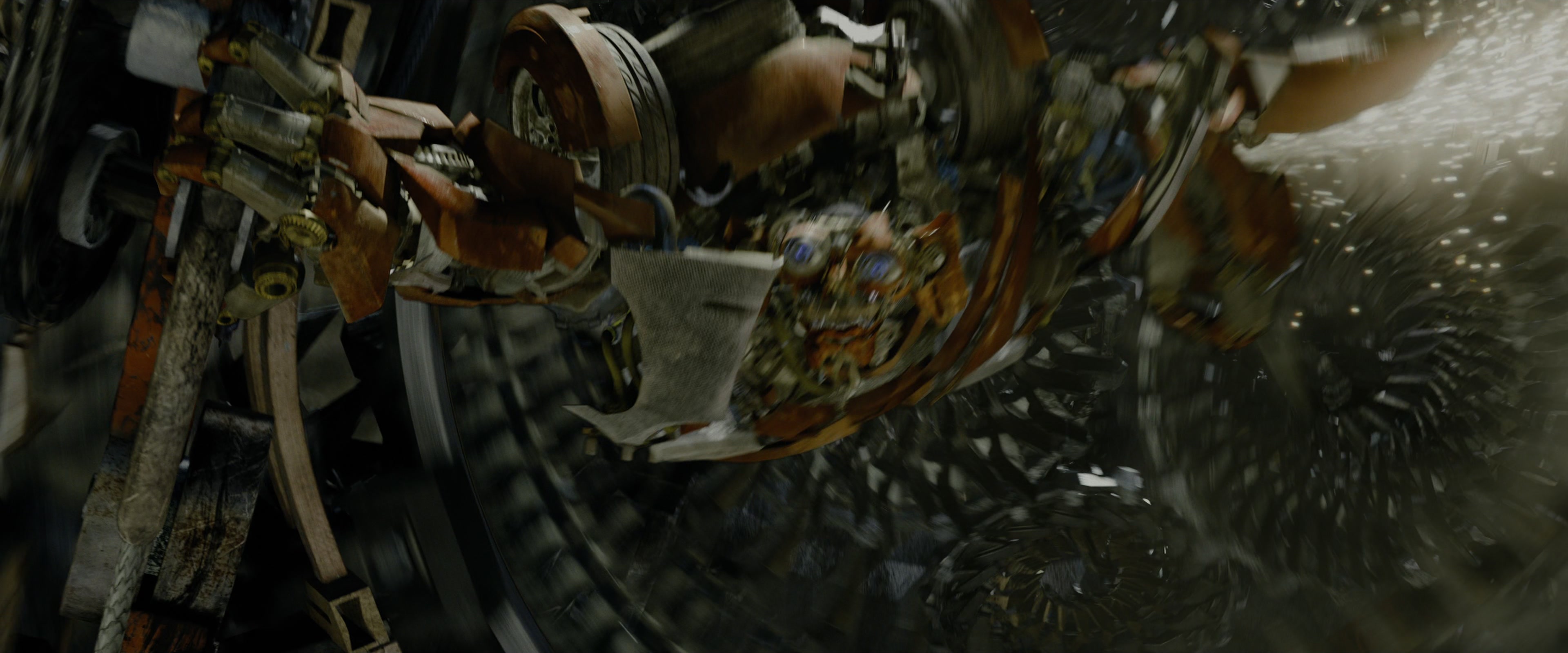 Transformers: Revenge of the Fallen (2009), wide, 2.40:1 — film still