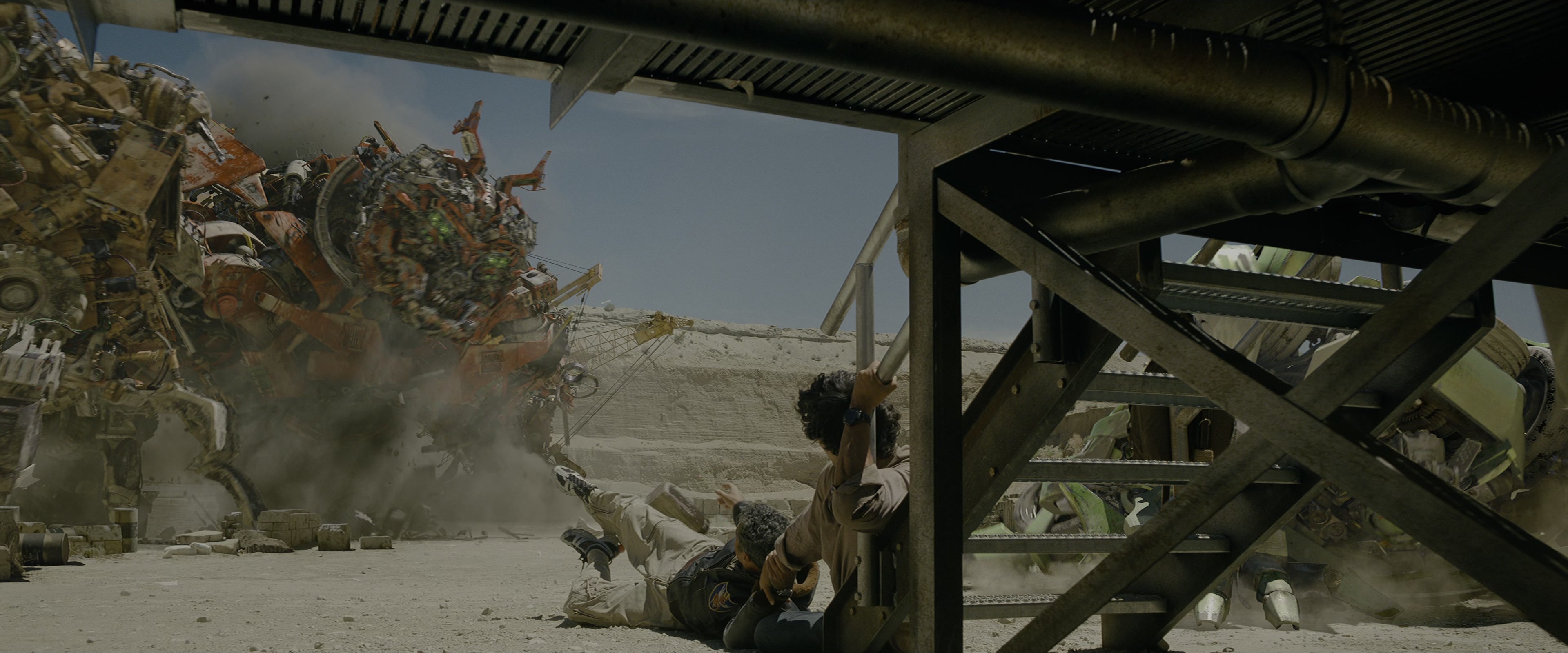Transformers: Revenge of the Fallen (2009), wide, 2.40:1 — film still