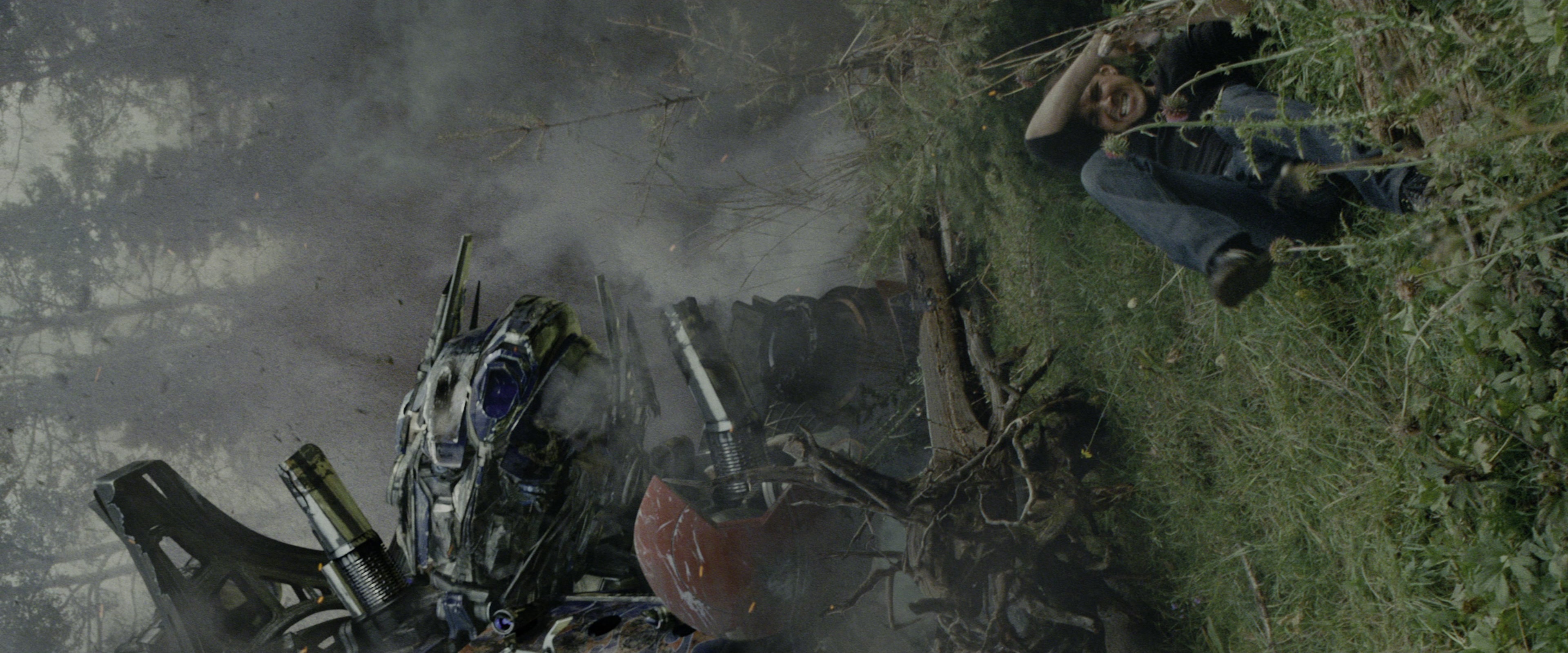 Transformers: Revenge of the Fallen (2009), wide, 2.40:1 — film still