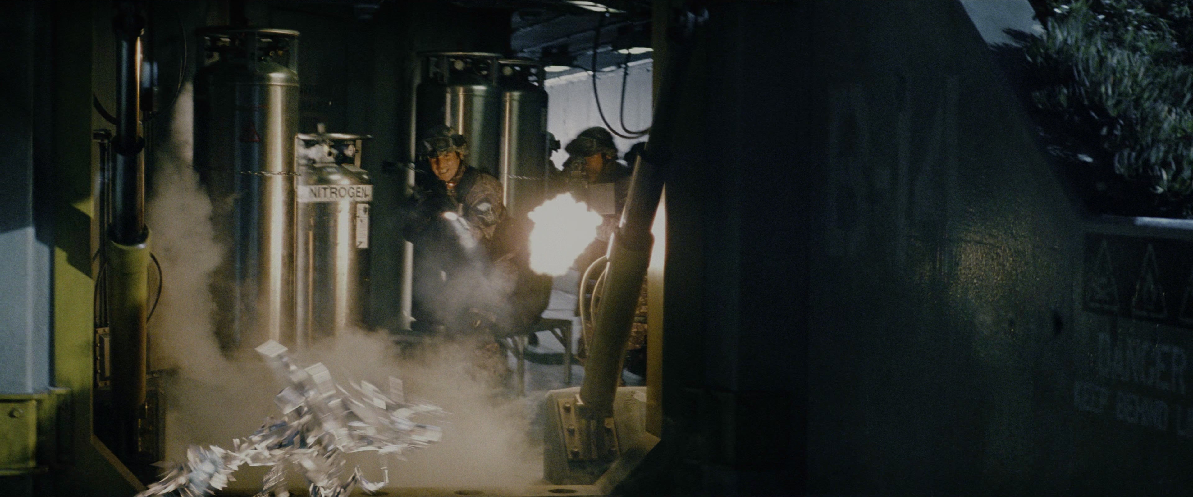 Transformers: Revenge of the Fallen (2009), wide, 2.40:1 — film still