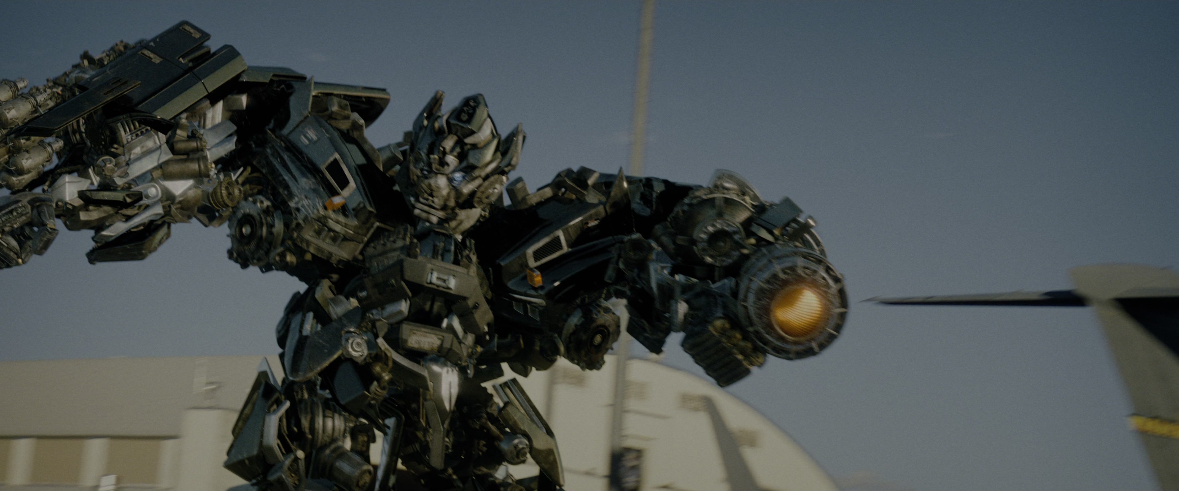 Transformers: Revenge of the Fallen (2009), wide, 2.40:1 — film still