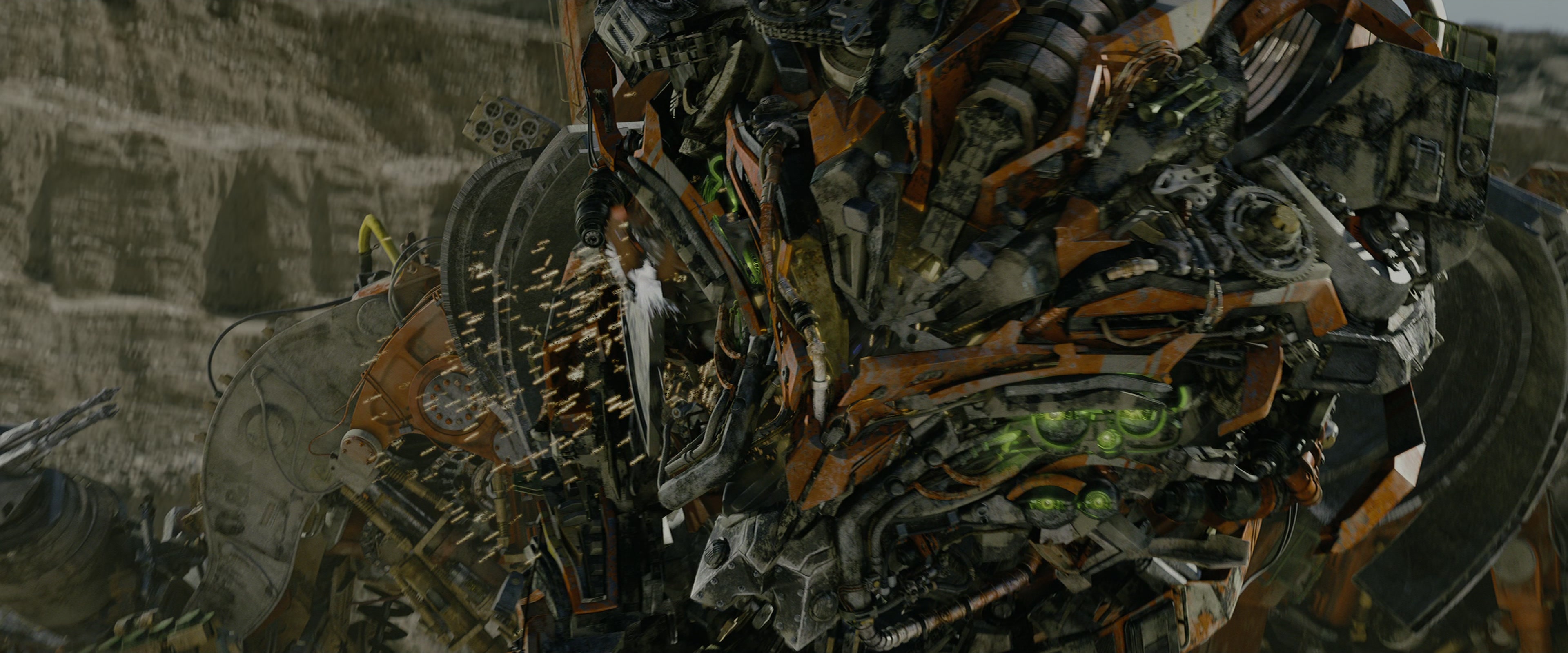 Transformers: Revenge of the Fallen (2009), wide, 2.40:1 — film still