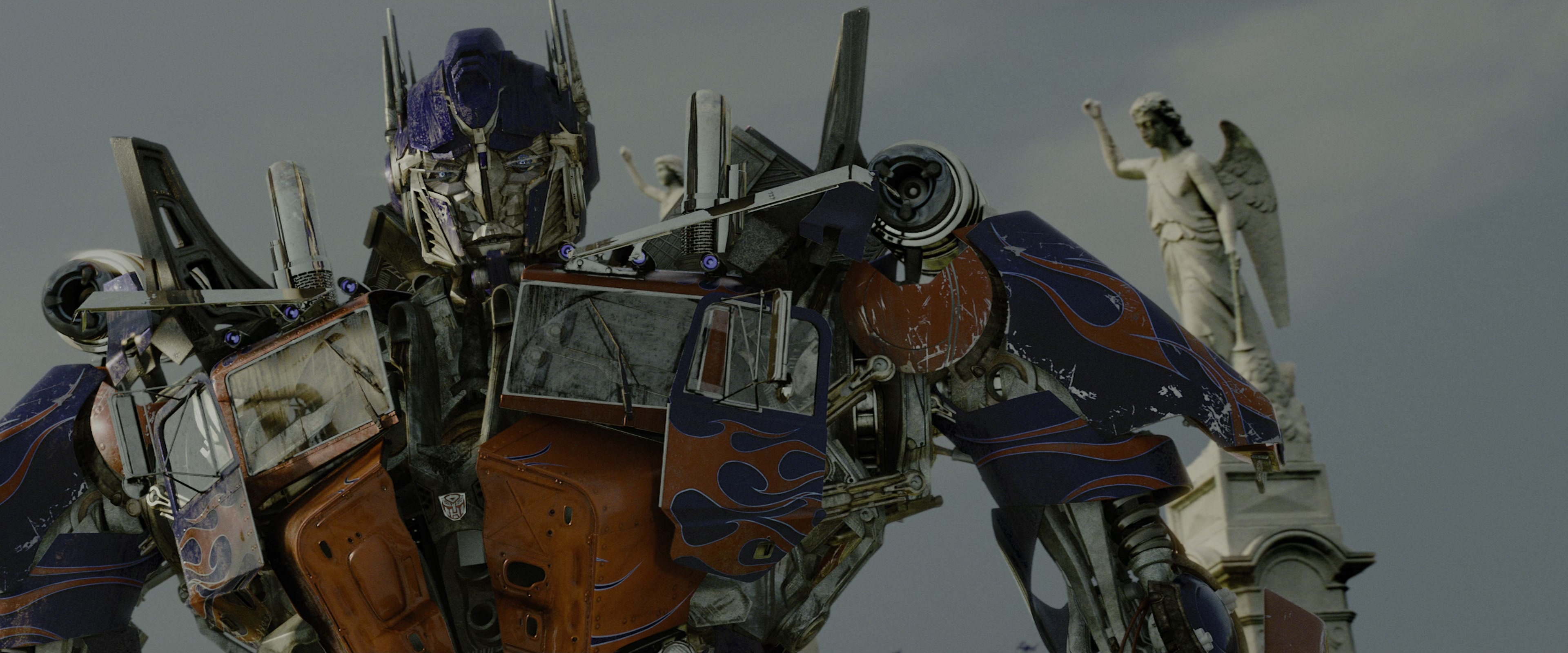 Transformers: Revenge of the Fallen (2009), wide, 2.40:1 — film still