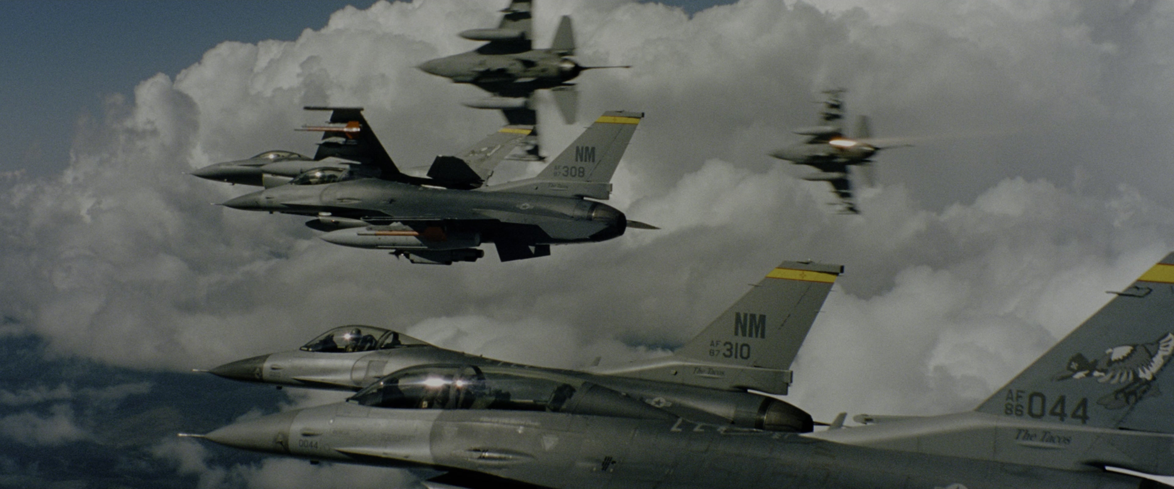 Transformers: Revenge of the Fallen (2009), wide, 2.40:1 — film still