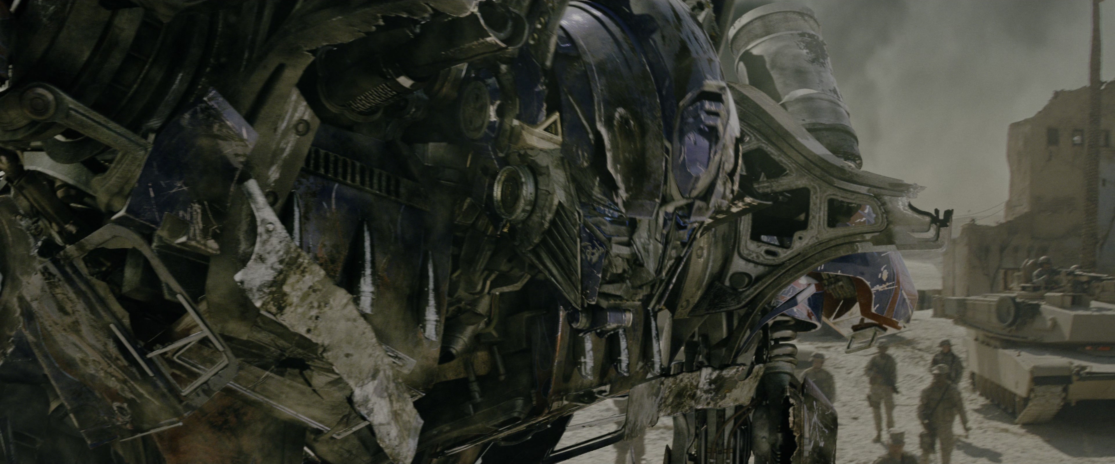 Transformers: Revenge of the Fallen (2009), wide, 2.40:1 — film still
