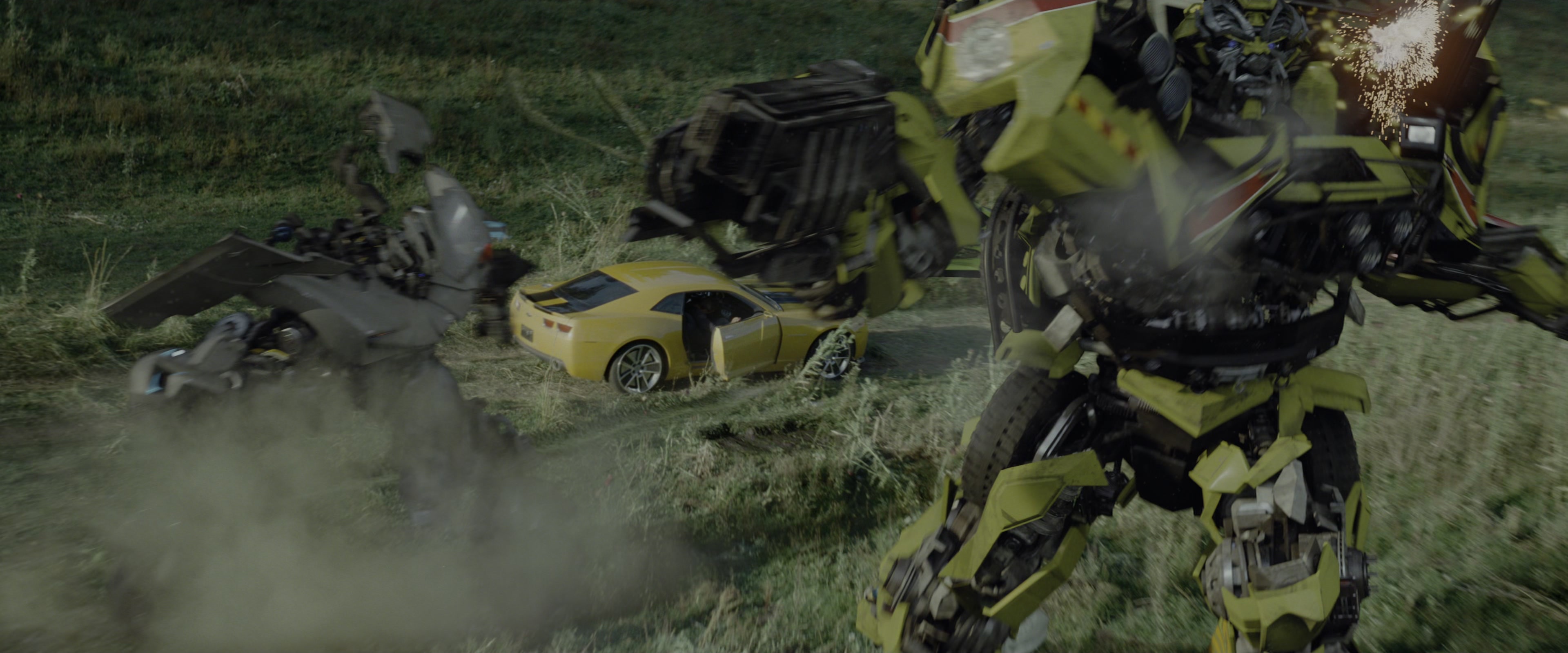 Transformers: Revenge of the Fallen (2009), wide, 2.40:1 — film still