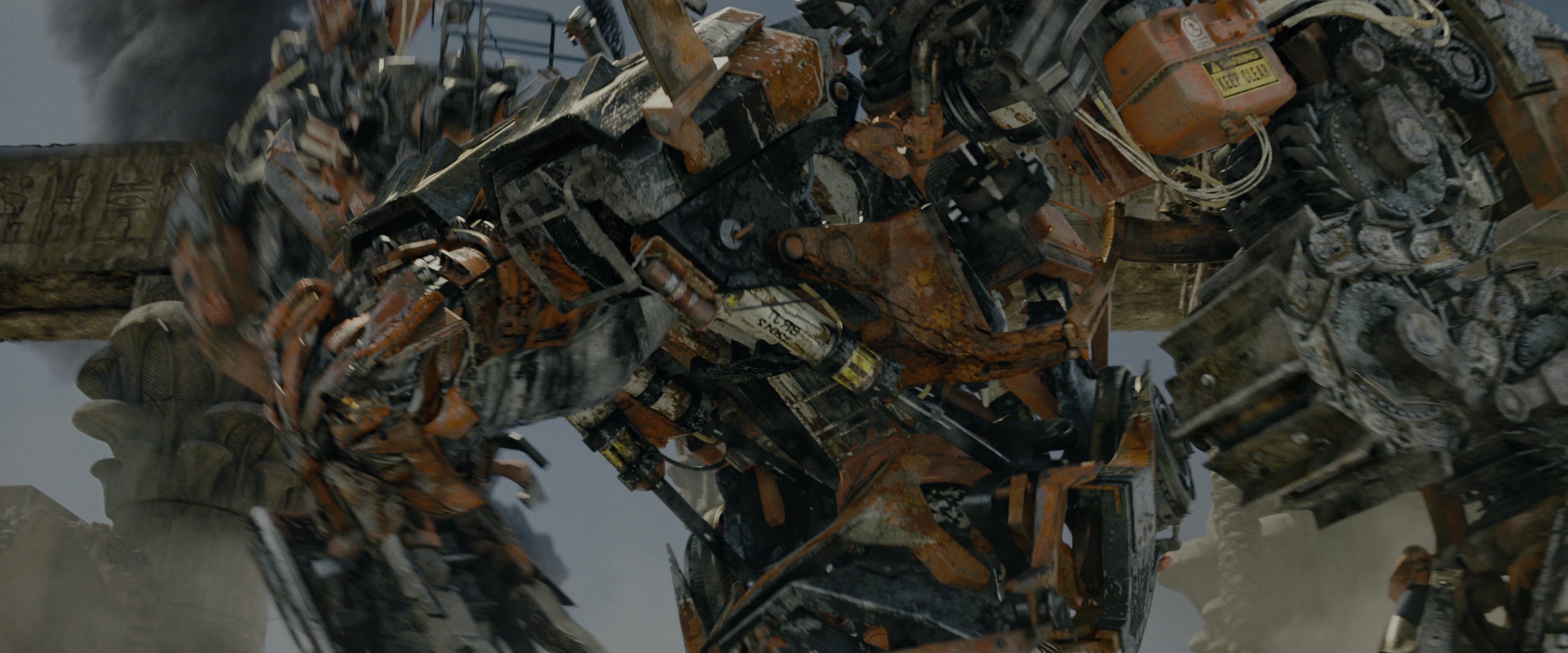 Transformers: Revenge of the Fallen (2009), wide, 2.40:1 — film still