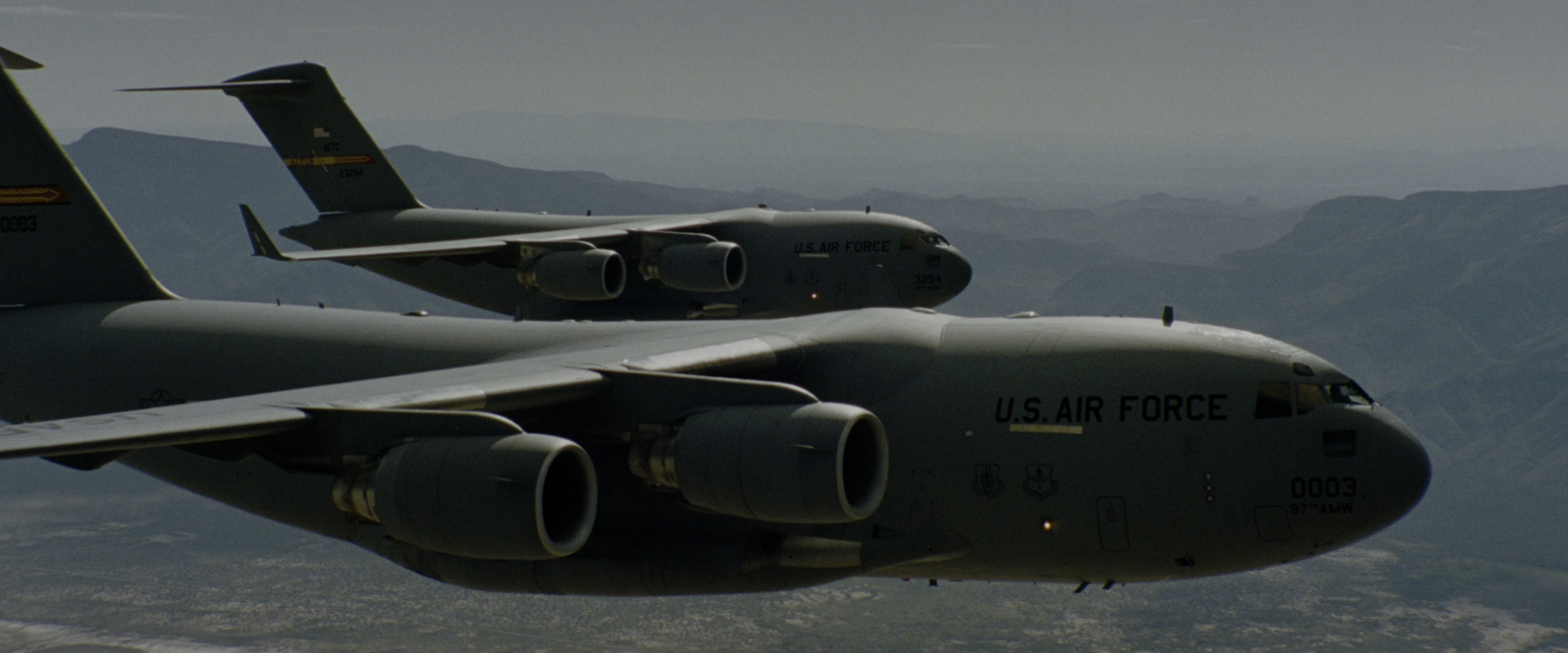 Transformers: Revenge of the Fallen (2009), wide, 2.40:1 — film still