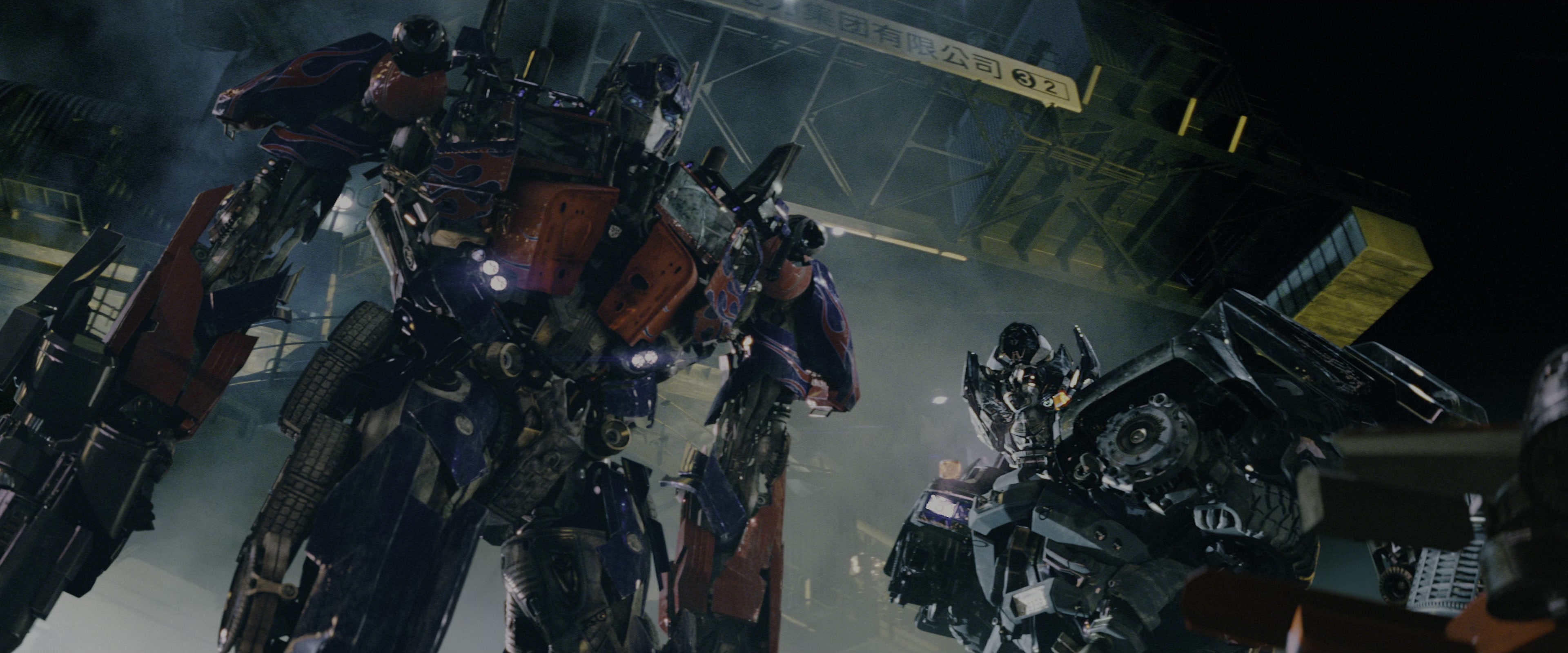 Transformers: Revenge of the Fallen (2009), wide, 2.40:1 — film still