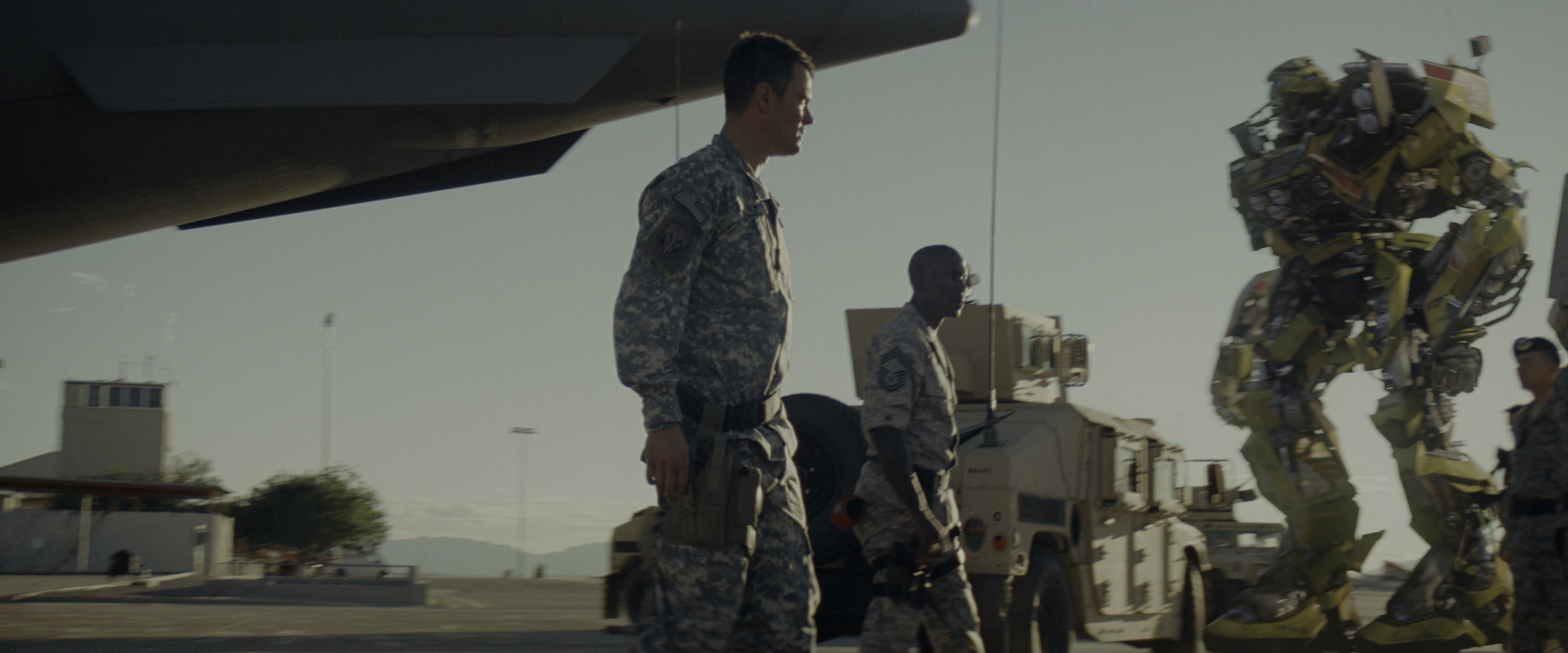 Transformers: Revenge of the Fallen (2009), wide, 2.40:1 — film still