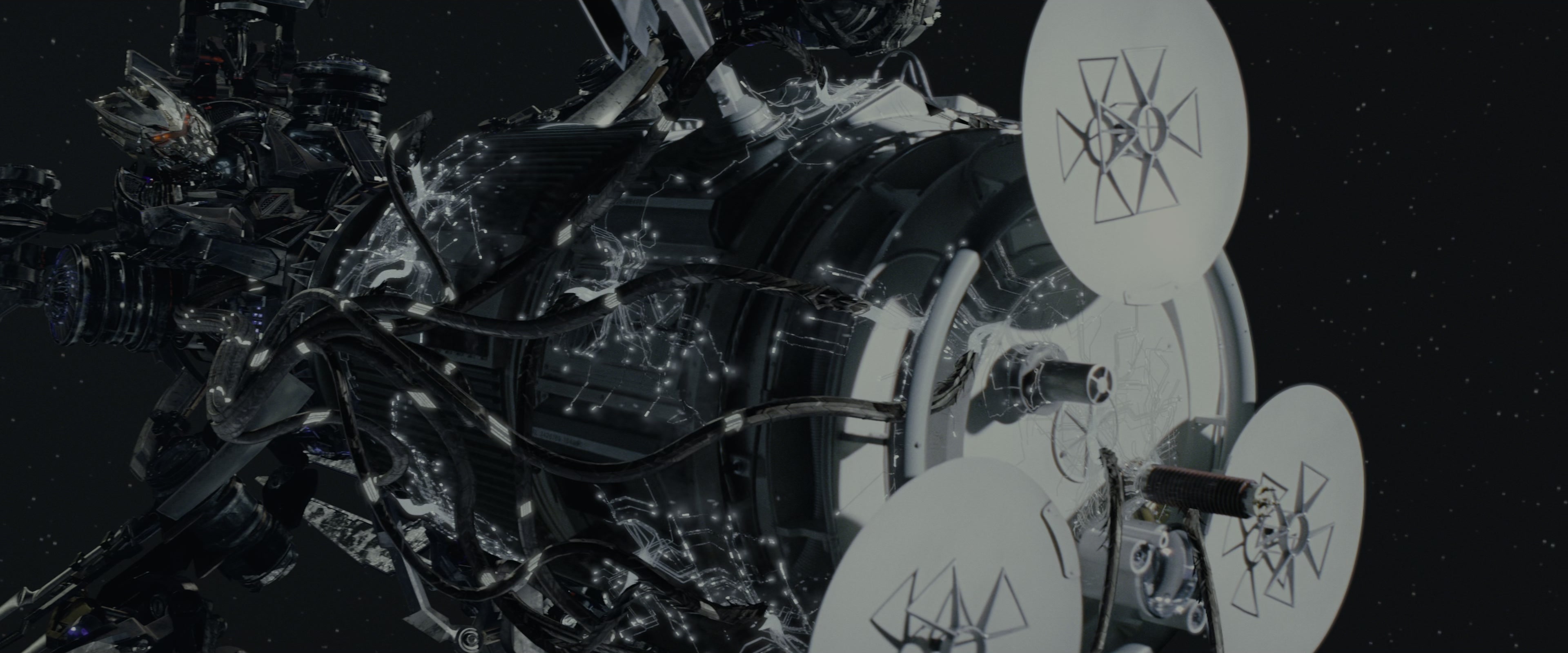 Transformers: Revenge of the Fallen (2009), wide, 2.40:1 — film still