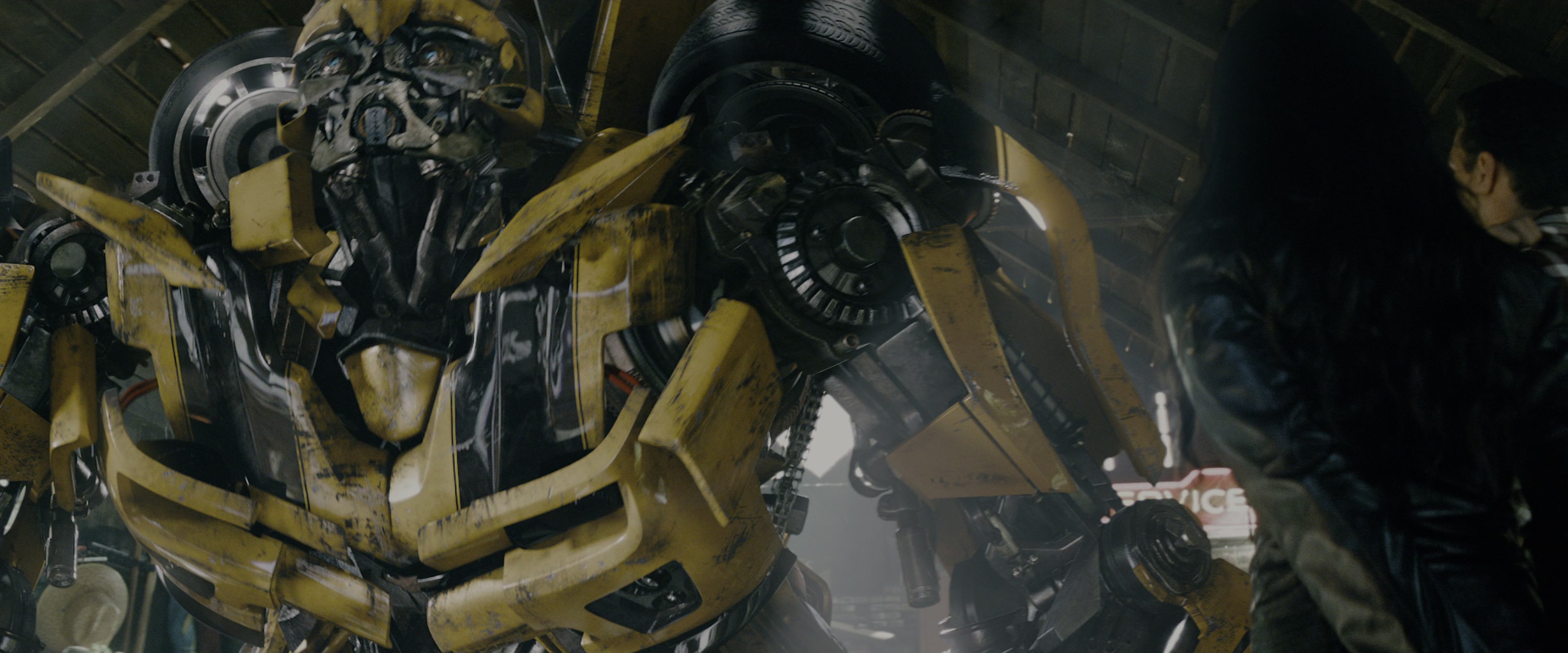 Transformers: Revenge of the Fallen (2009), wide, 2.40:1 — film still
