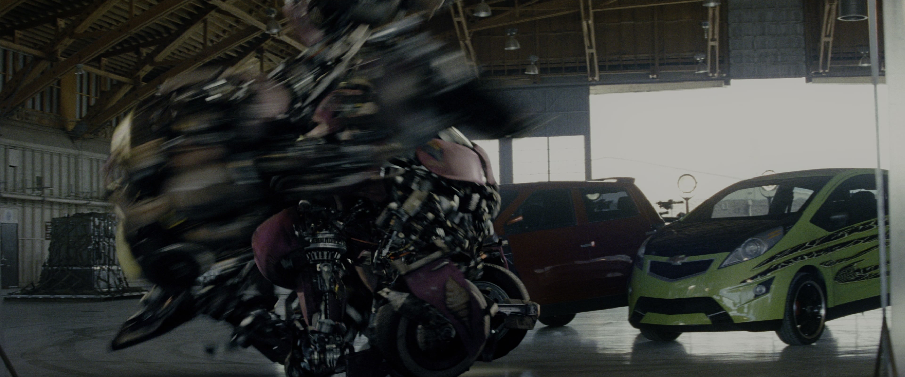 Transformers: Revenge of the Fallen (2009), wide, 2.40:1 — film still