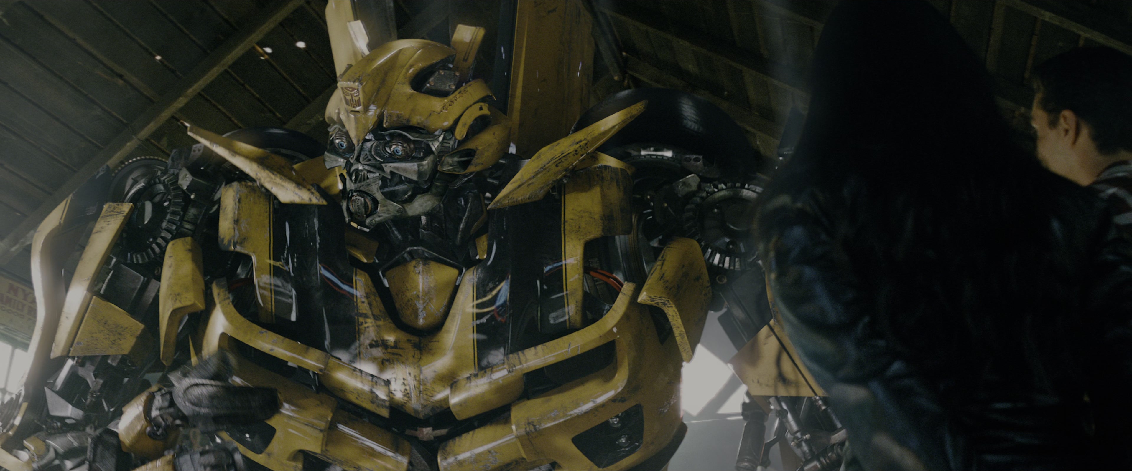 Transformers: Revenge of the Fallen (2009), wide, 2.40:1 — film still