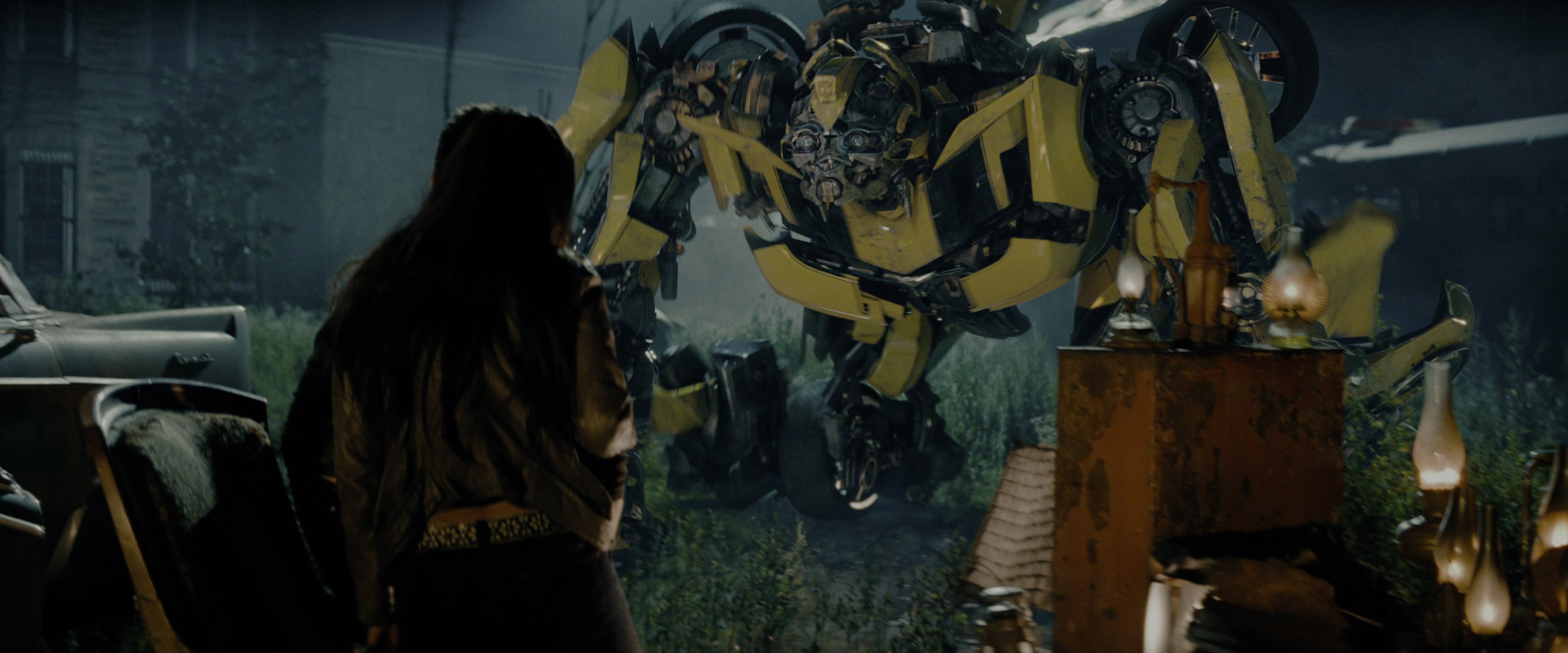 Transformers: Revenge of the Fallen (2009), wide, 2.40:1 — film still