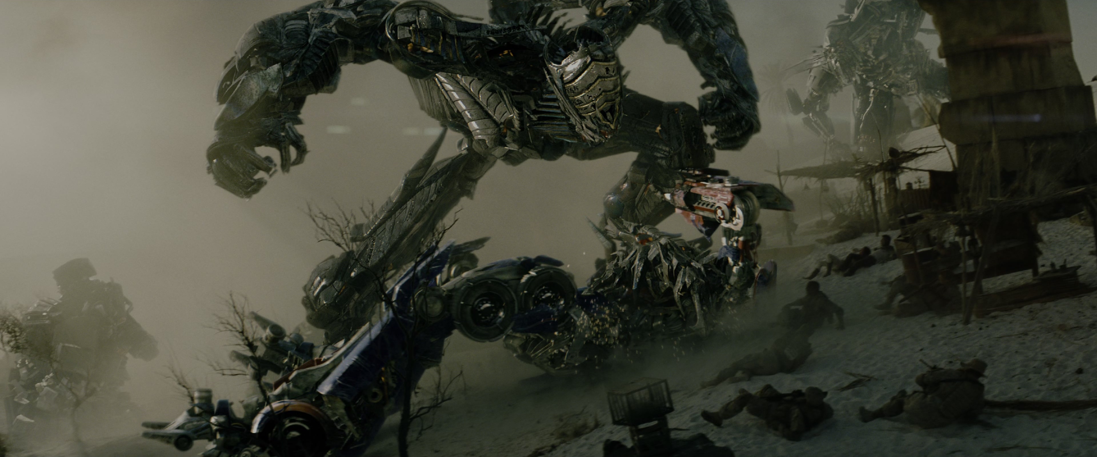 Transformers: Revenge of the Fallen (2009), wide, 2.40:1 — film still